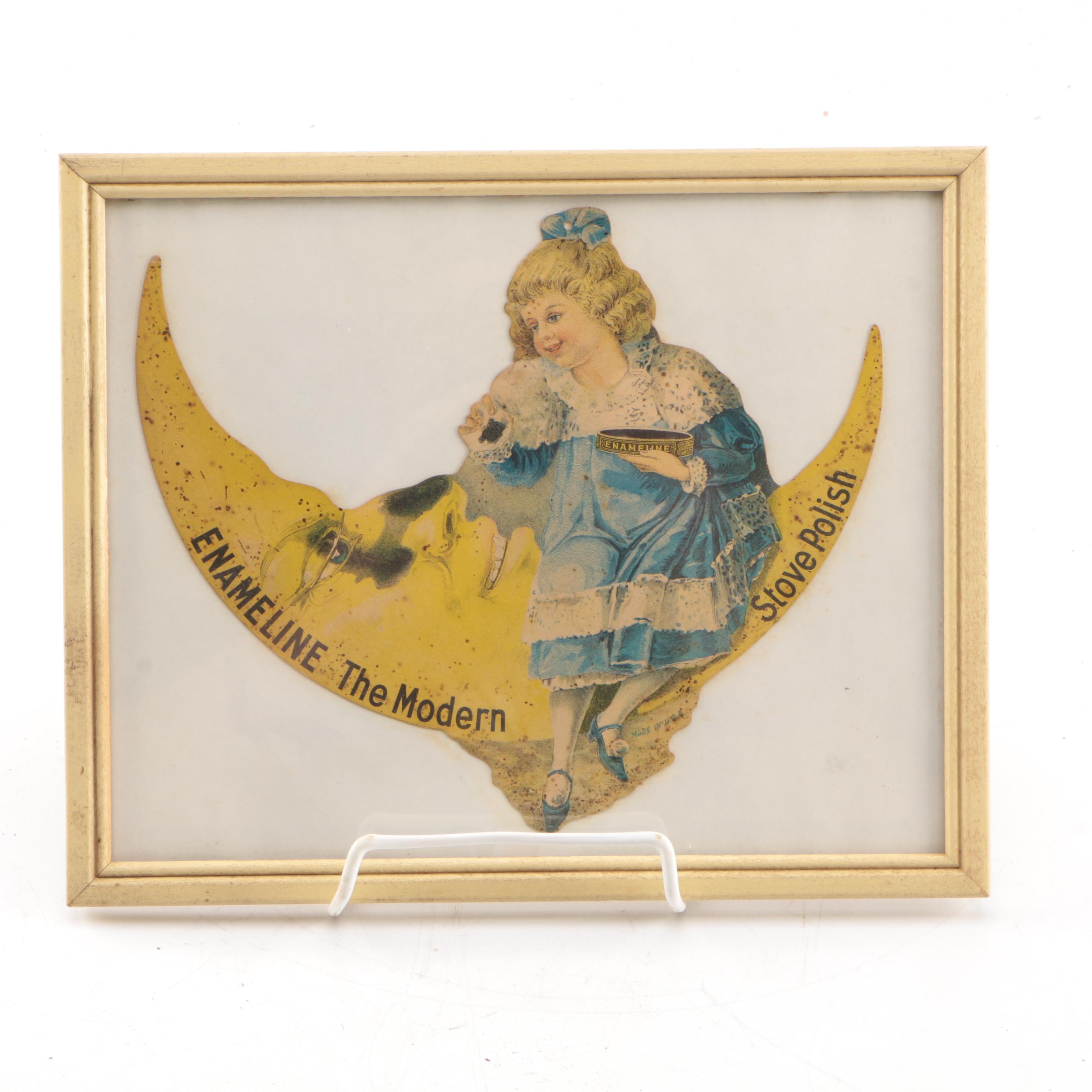 Chromolithograph Advertisements for Cigarettes and Enameline