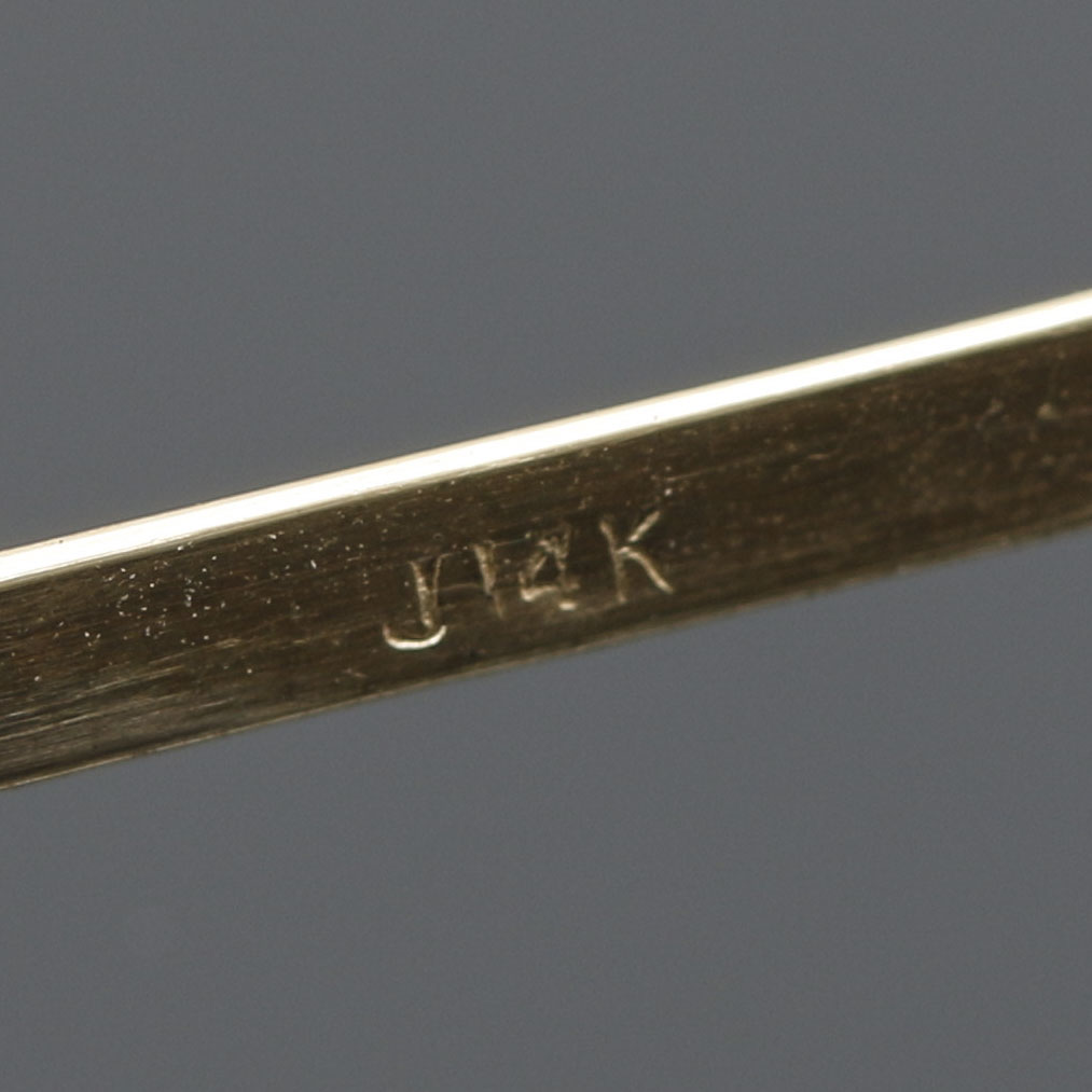 14K Yellow Gold Bangle Bracelet