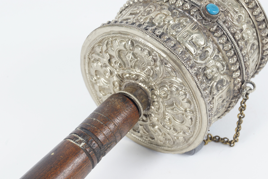 Tibetan Mani Hand Prayer Wheel