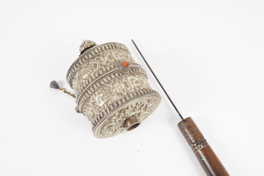 Tibetan Mani Hand Prayer Wheel