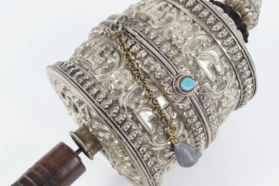 Tibetan Mani Hand Prayer Wheel