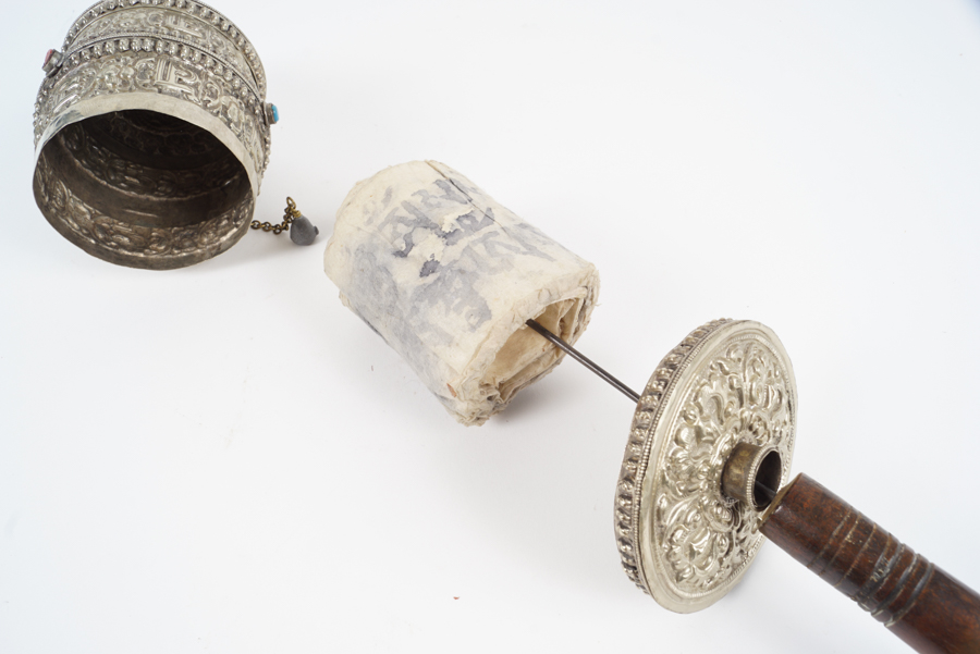 Tibetan Mani Hand Prayer Wheel