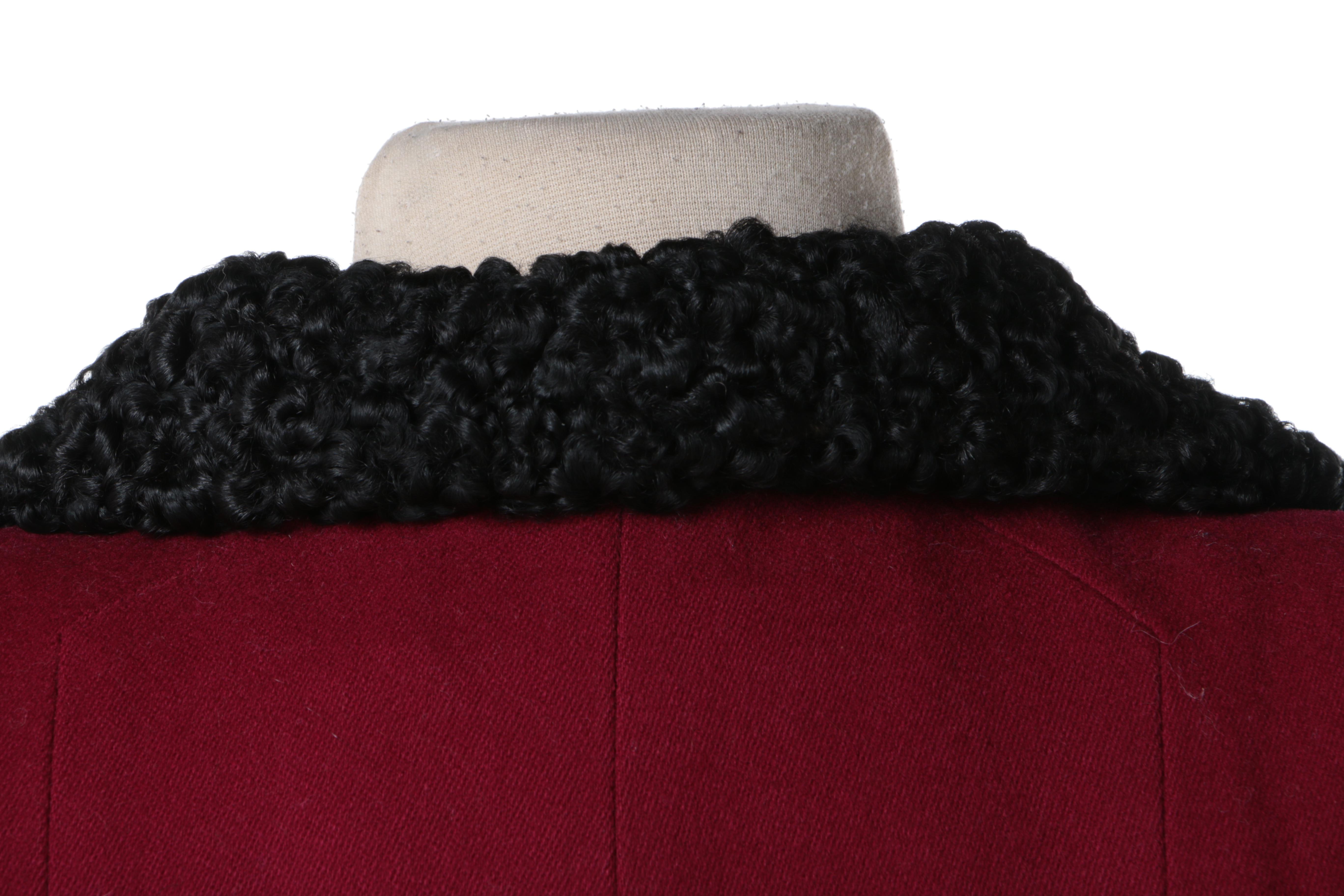 Women's Vintage Coats with Fur Collars