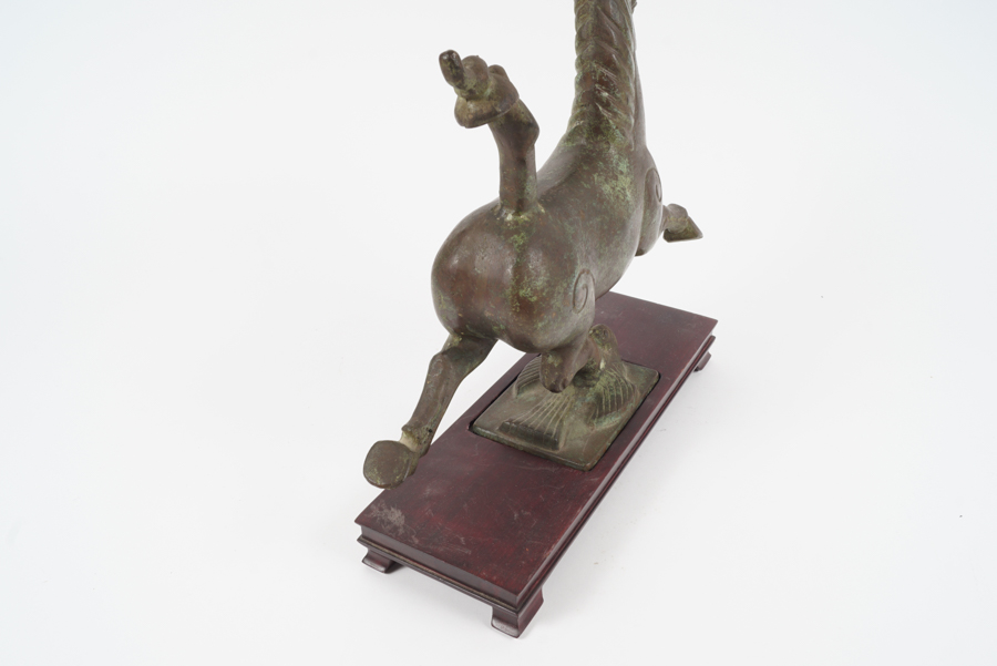 Chinese Bronze Replica Gansu Flying Horse