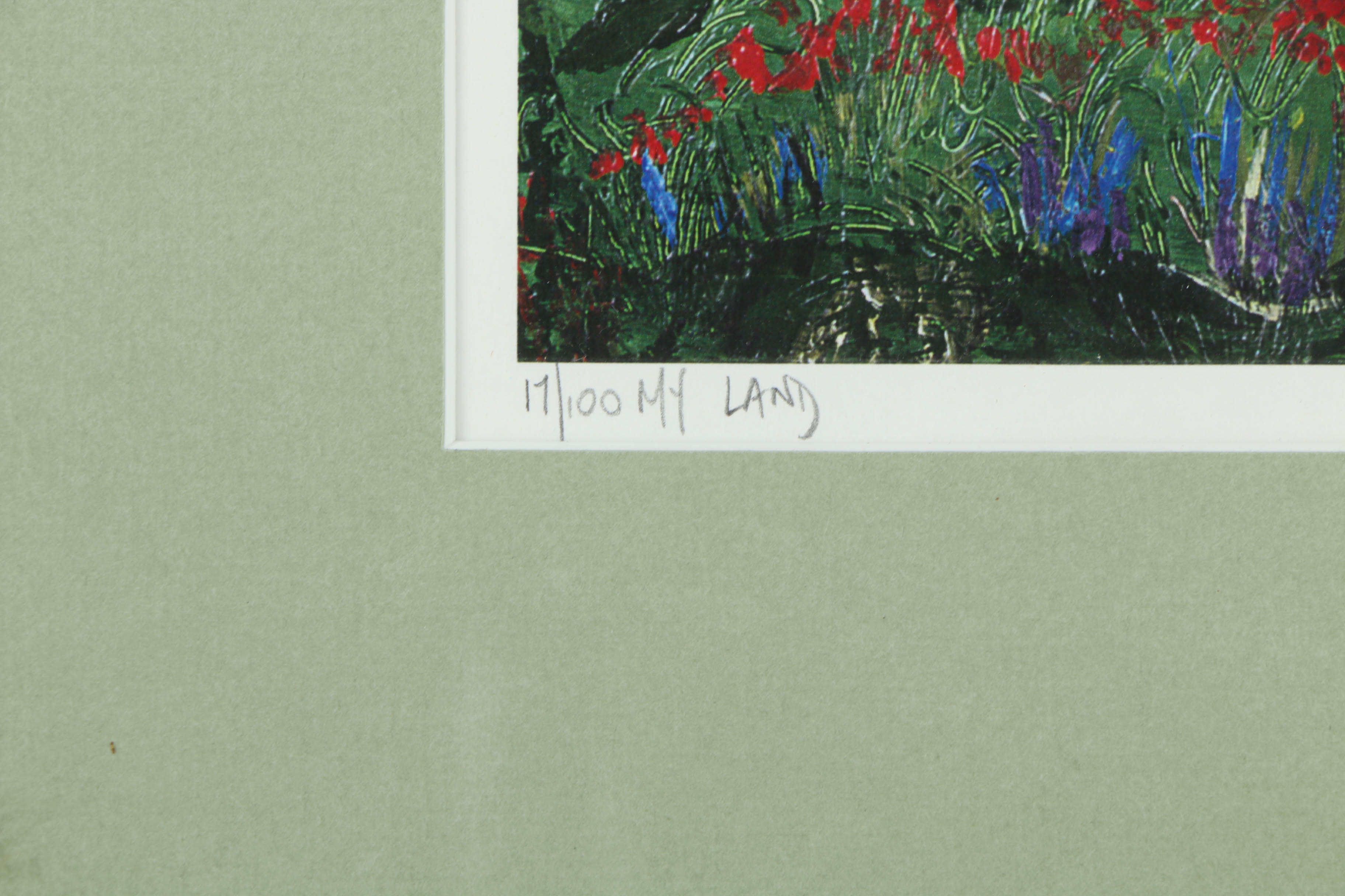 Signed Limited Edition Digital Print on Paper of Architectural Landscape