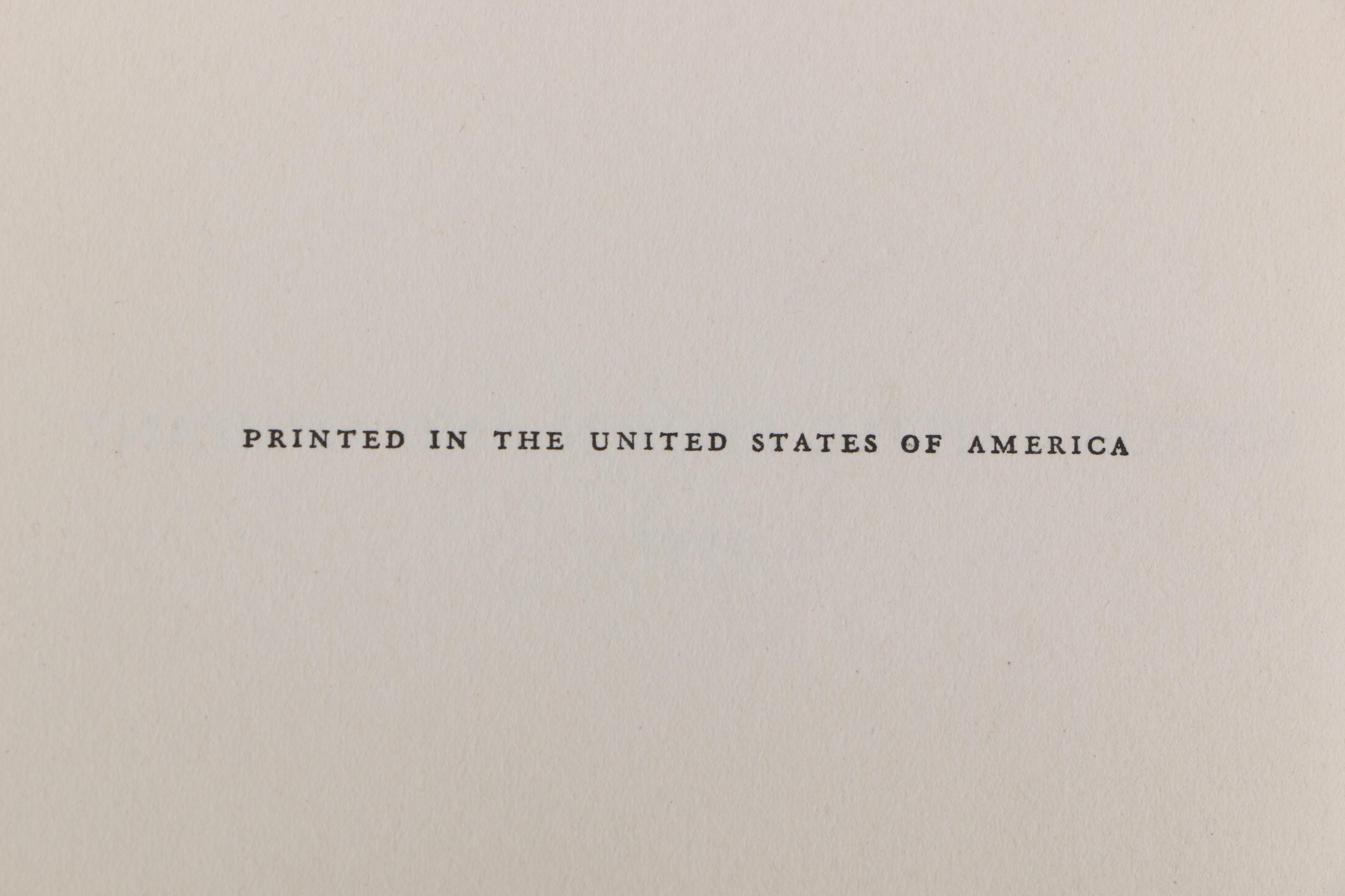 Signed Third Printing of "To The Indies" by C.S. Forester