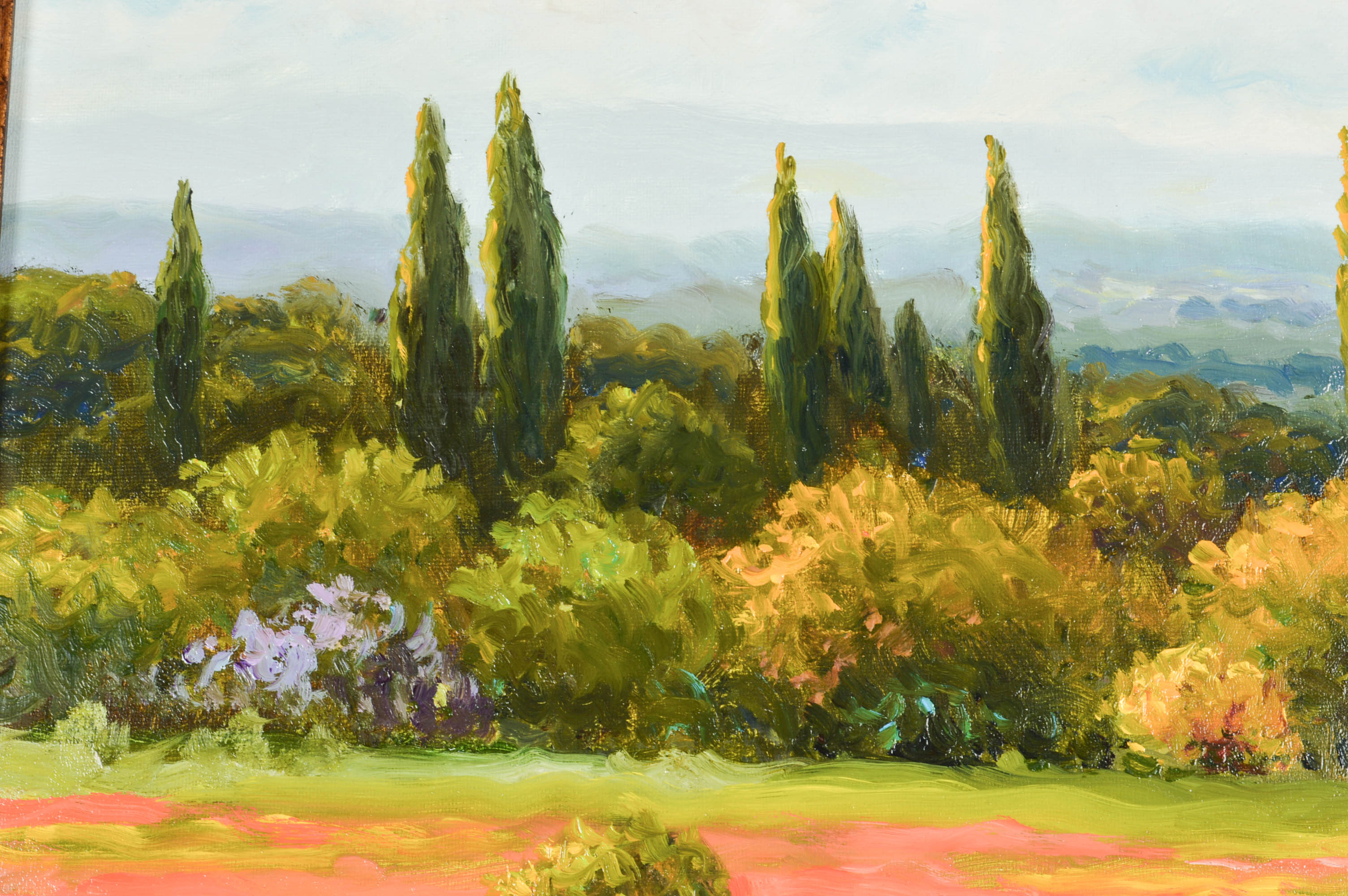 Gerhard Nesvadba Original Oil Landscape on Canvas