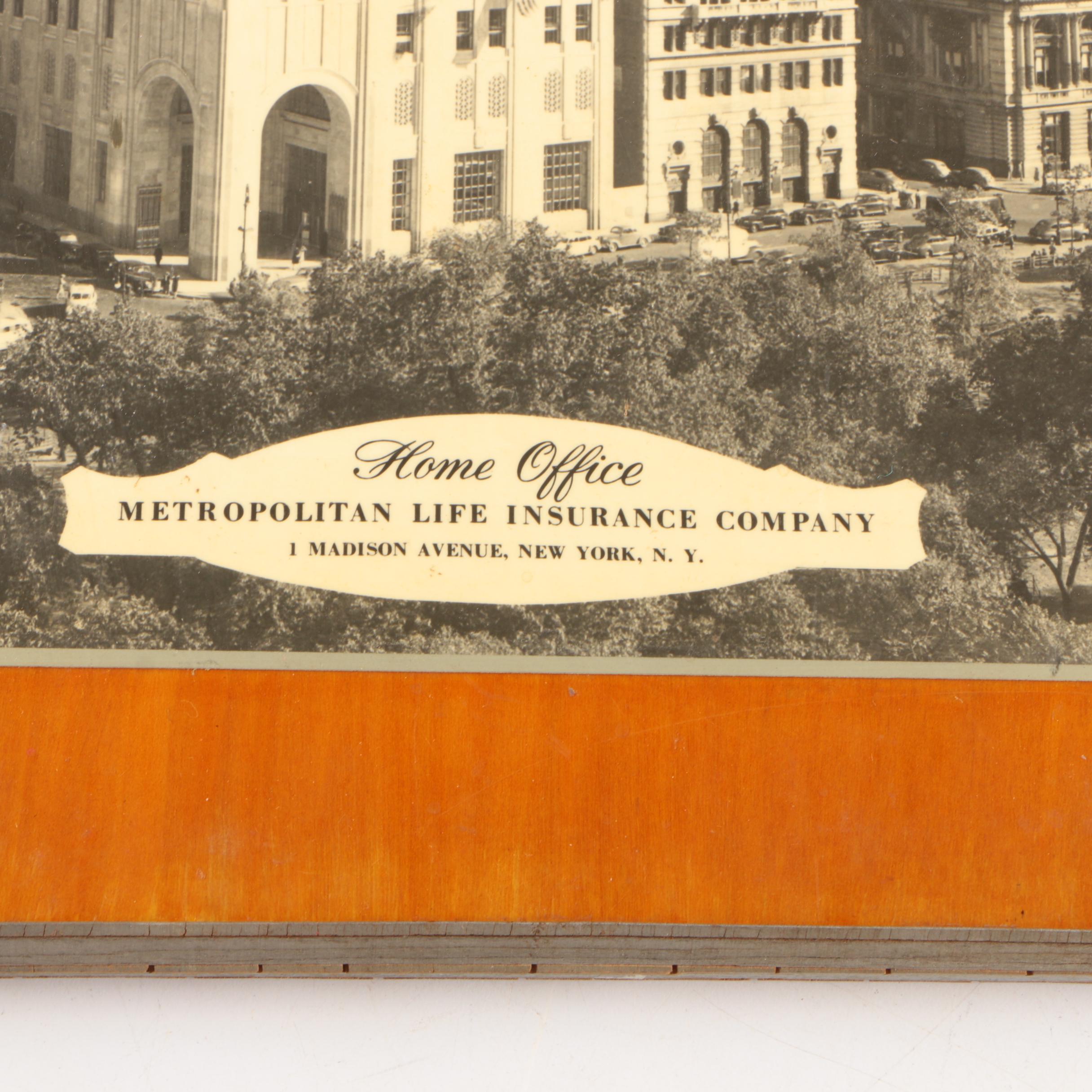 Metropolitan Life Insurance Sign