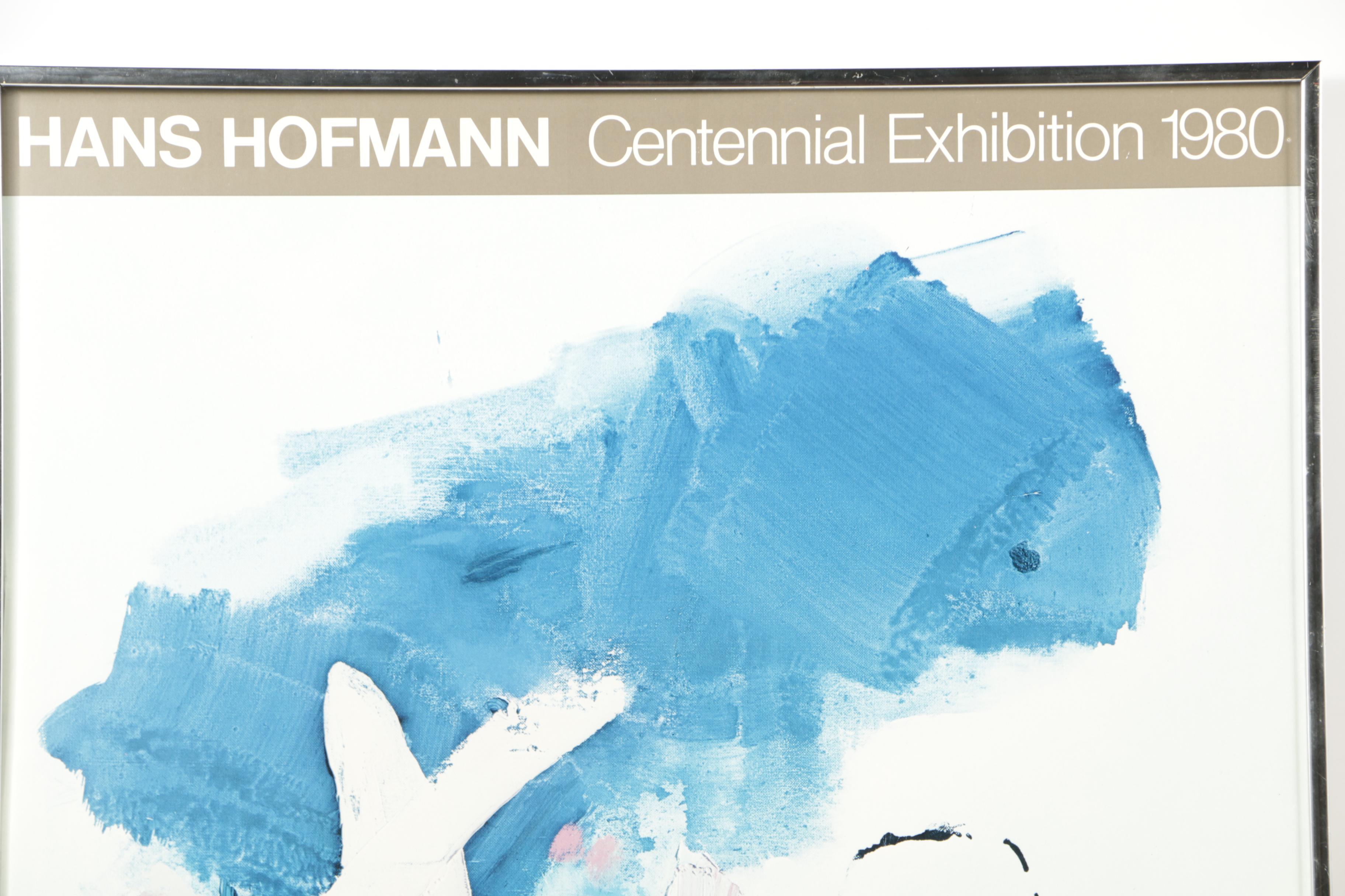 Art Exhibition Posters for Brett Weston and Hans Hoffman