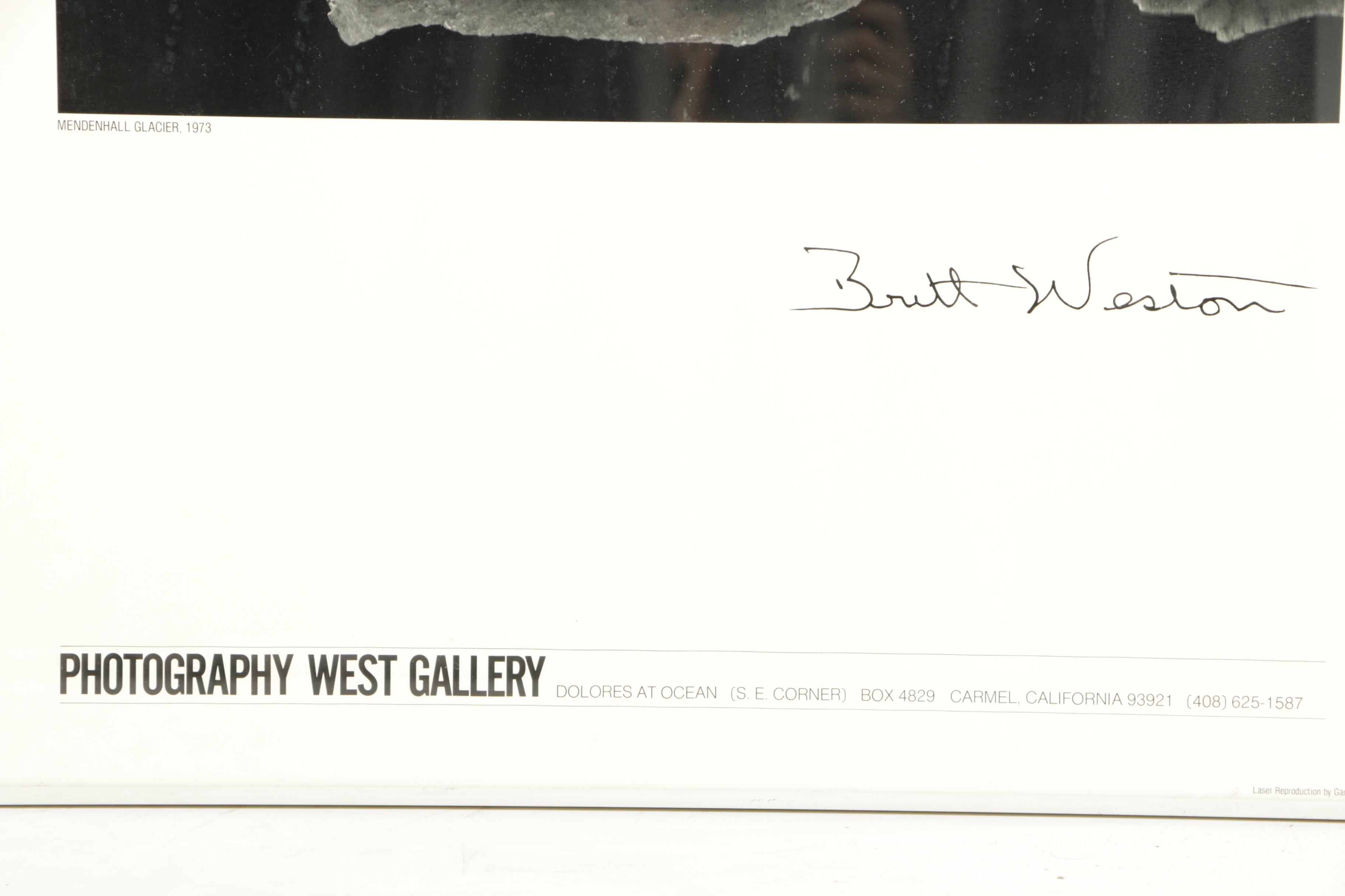 Art Exhibition Posters for Brett Weston and Hans Hoffman