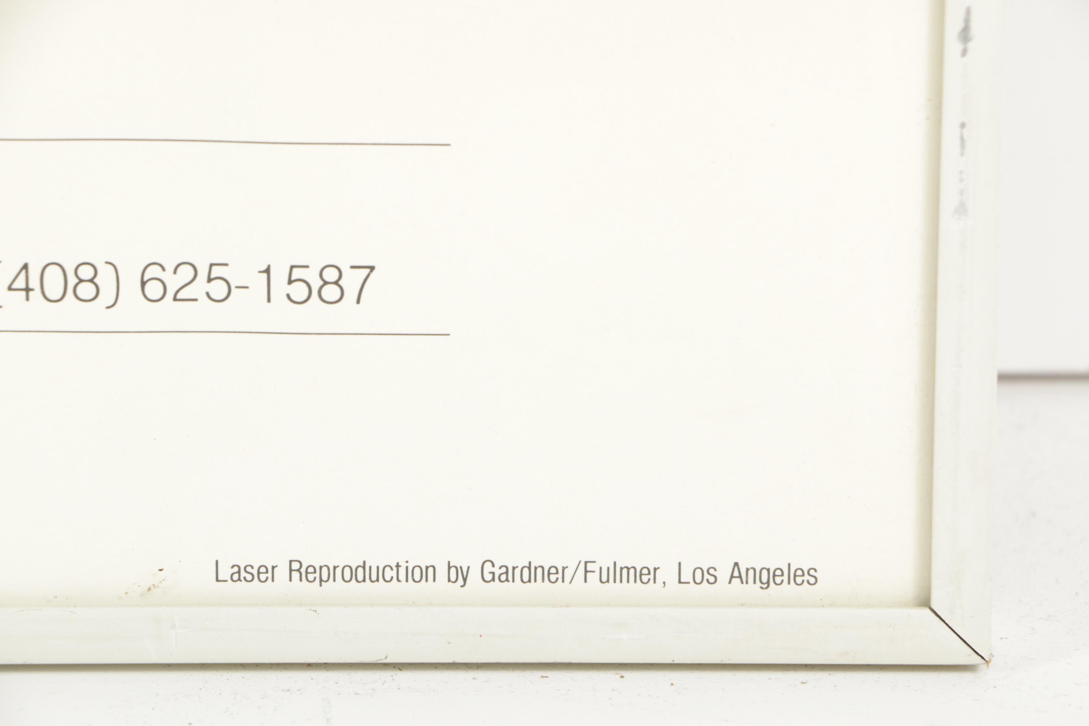 Art Exhibition Posters for Brett Weston and Hans Hoffman