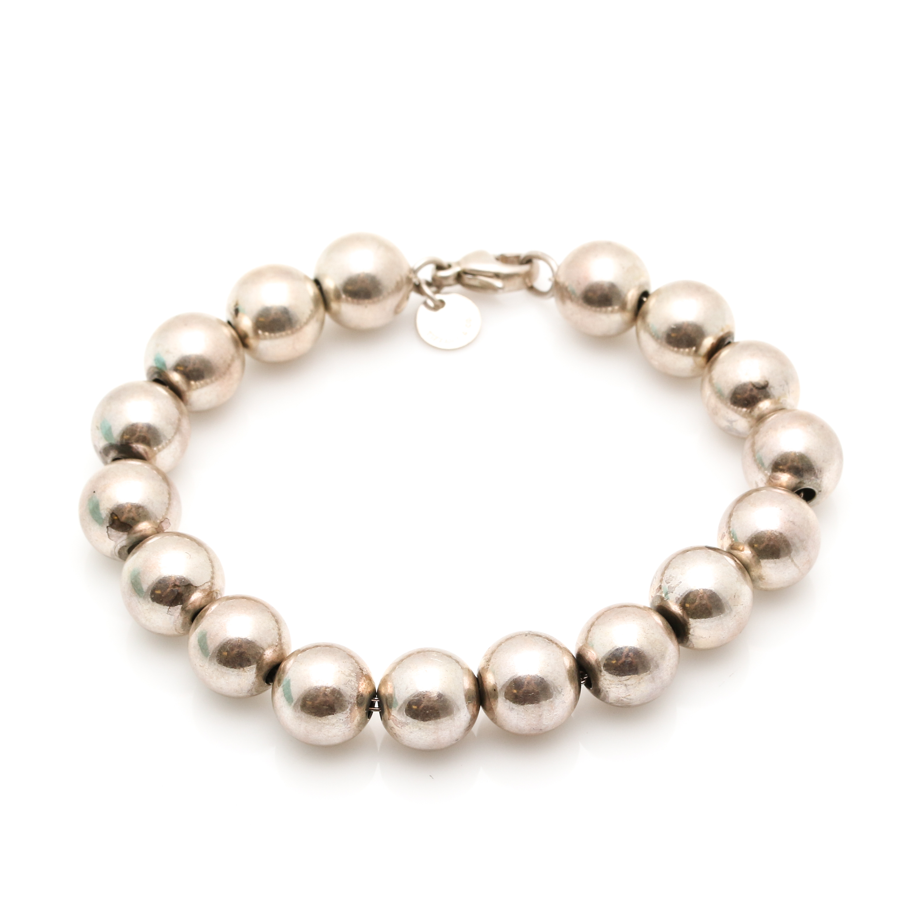 Tiffany & Co. Sterling Silver Bead Bracelet