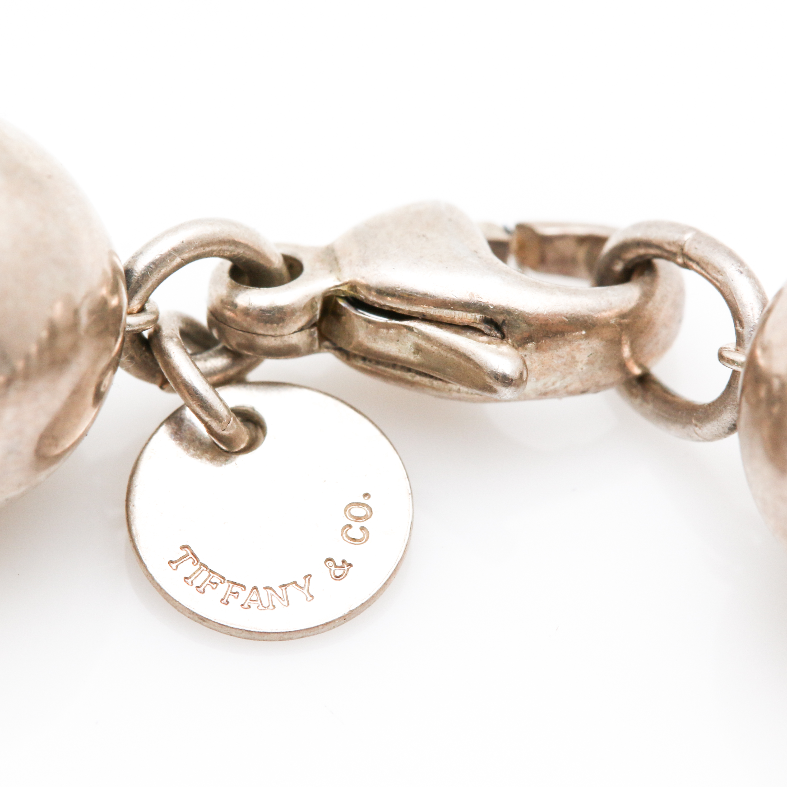 Tiffany & Co. Sterling Silver Bead Bracelet
