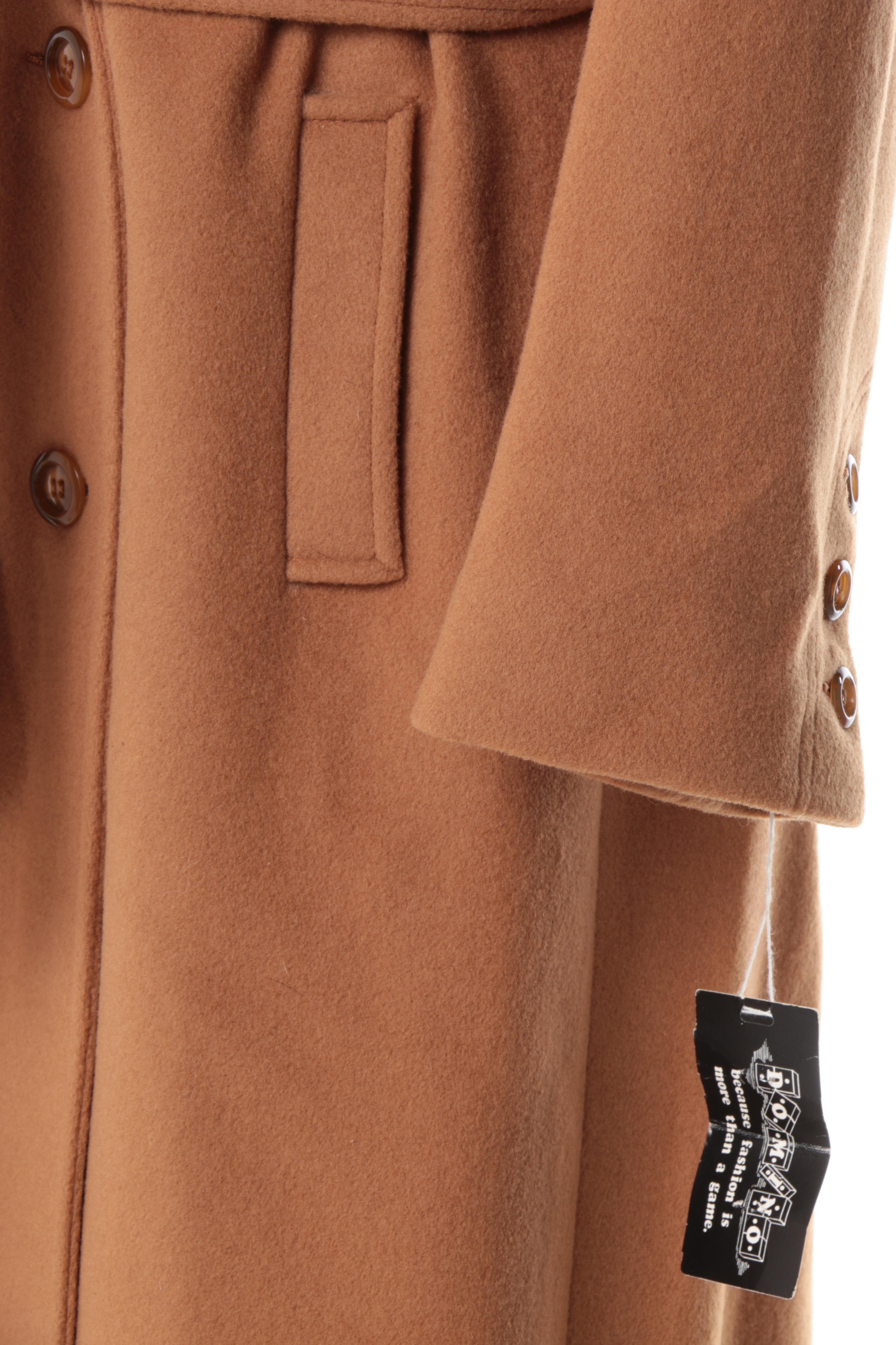 Vintage Wool and Australian Opossum Coat