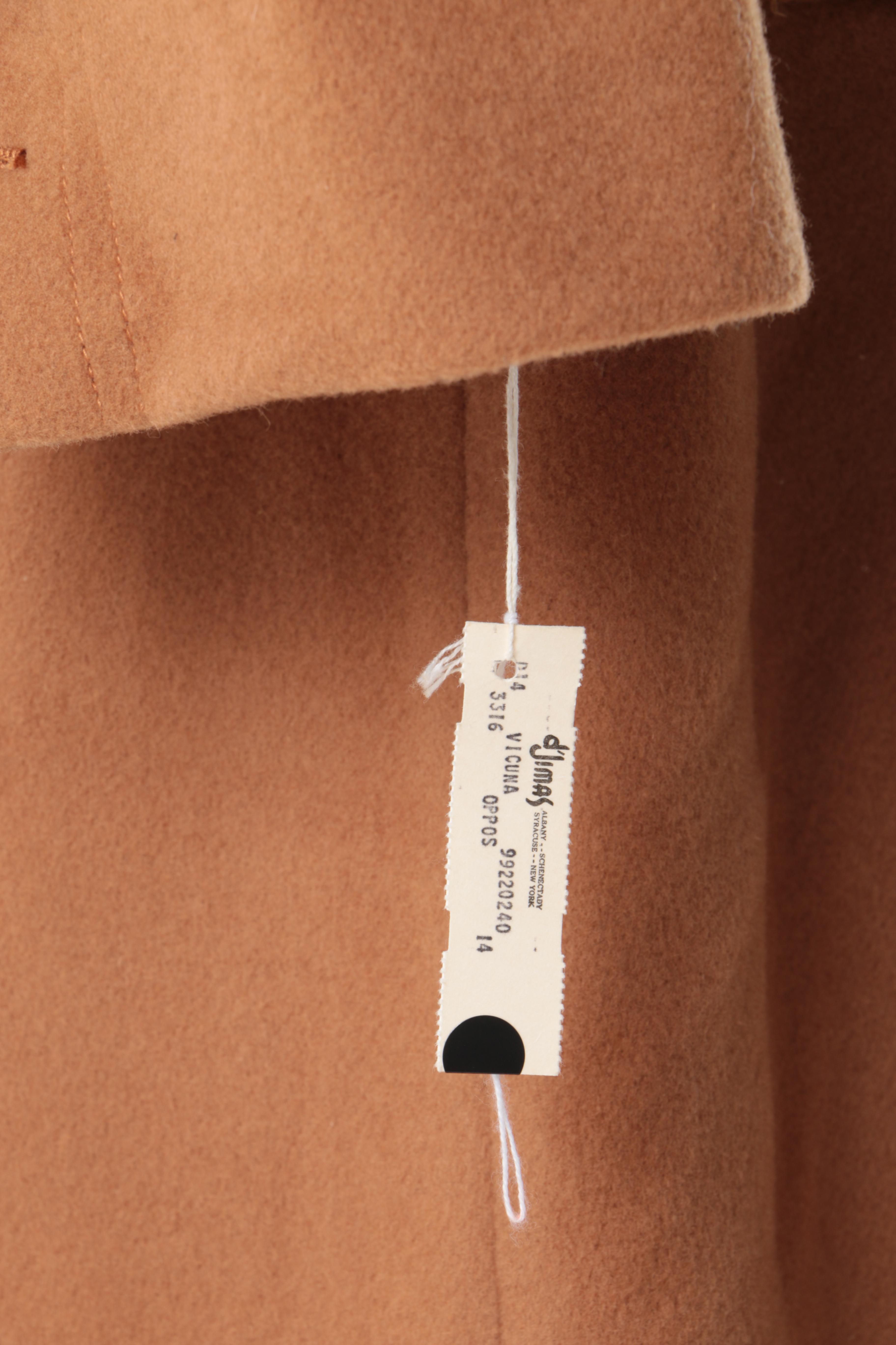 Vintage Wool and Australian Opossum Coat