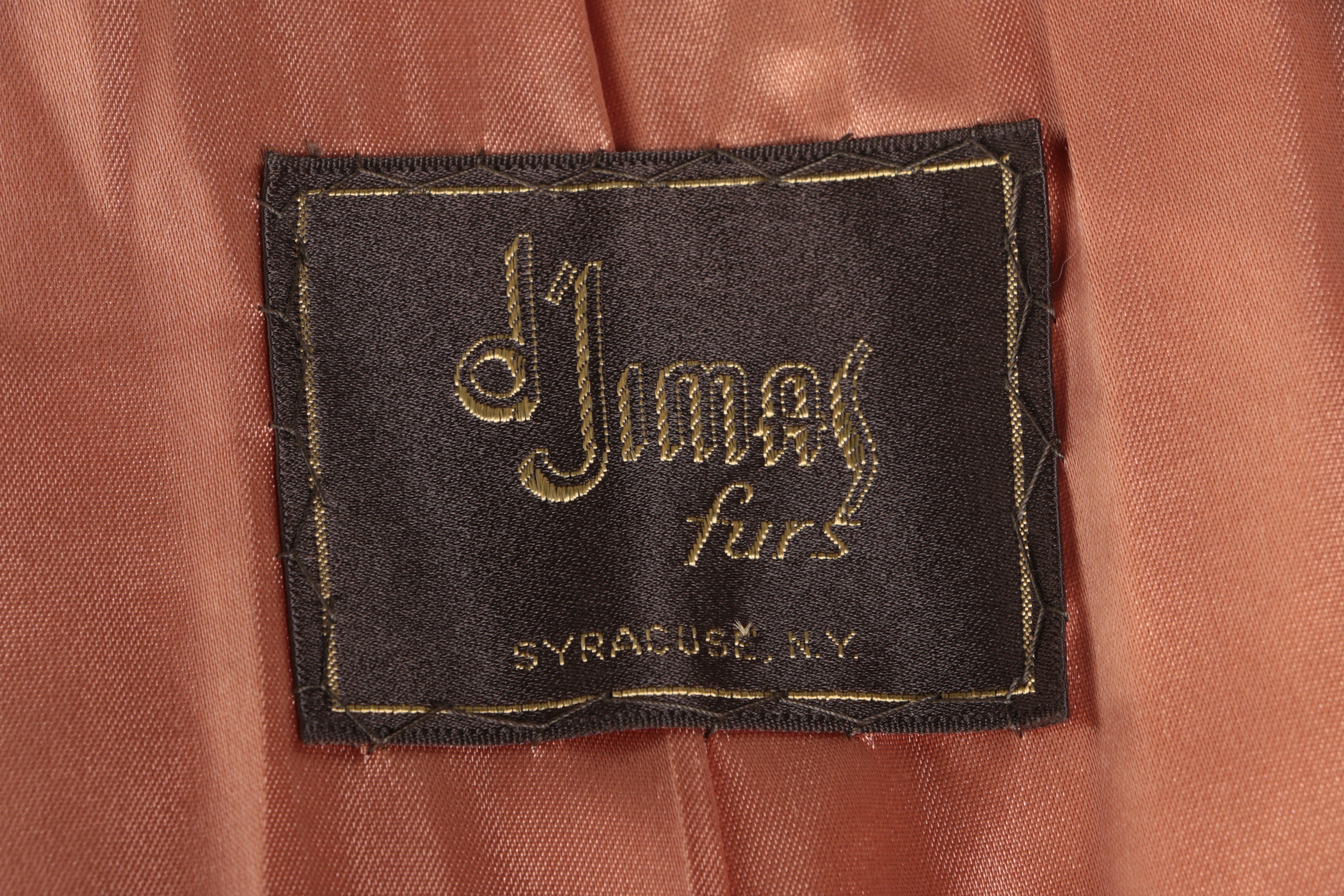 Vintage Wool and Australian Opossum Coat