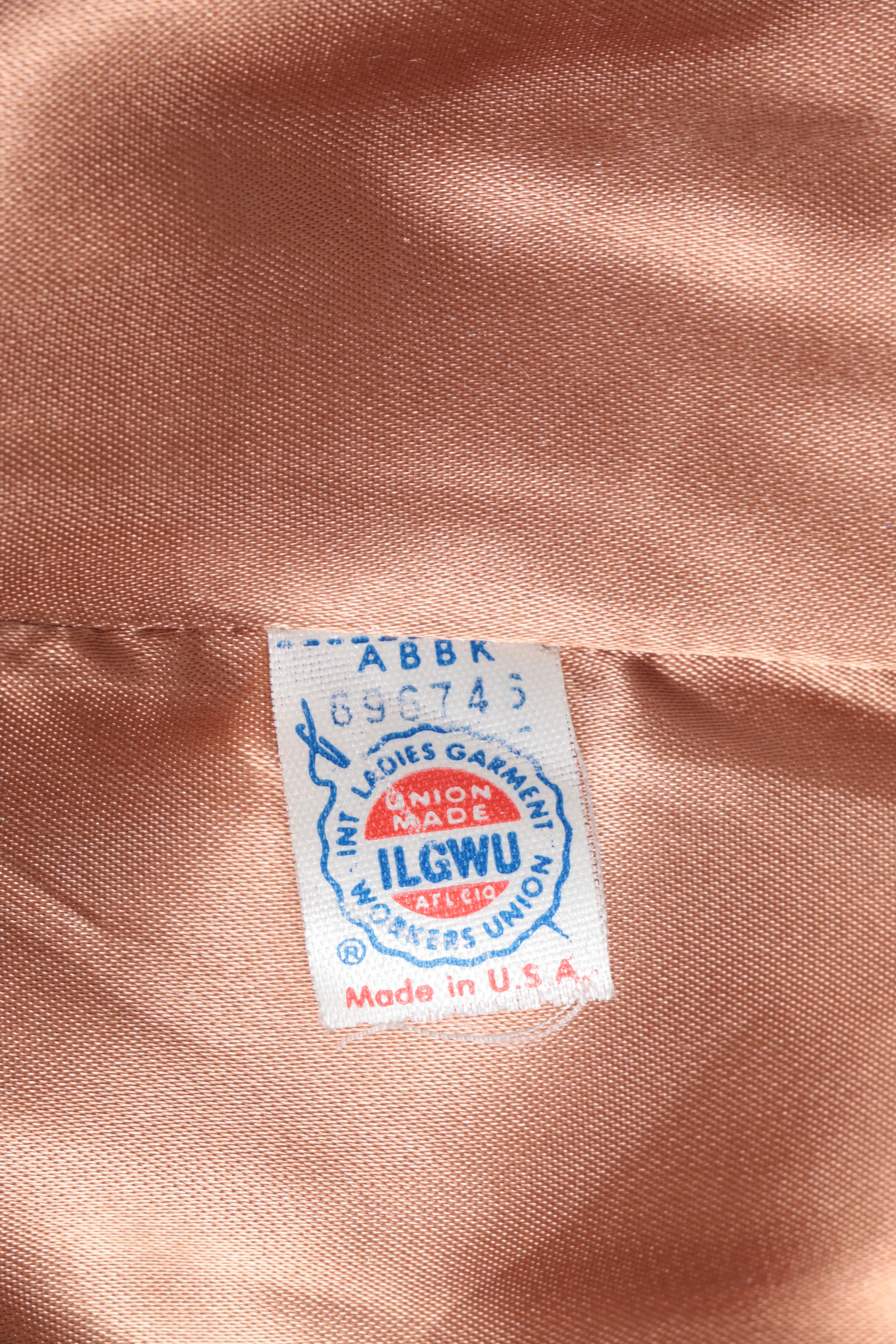 Vintage Wool and Australian Opossum Coat