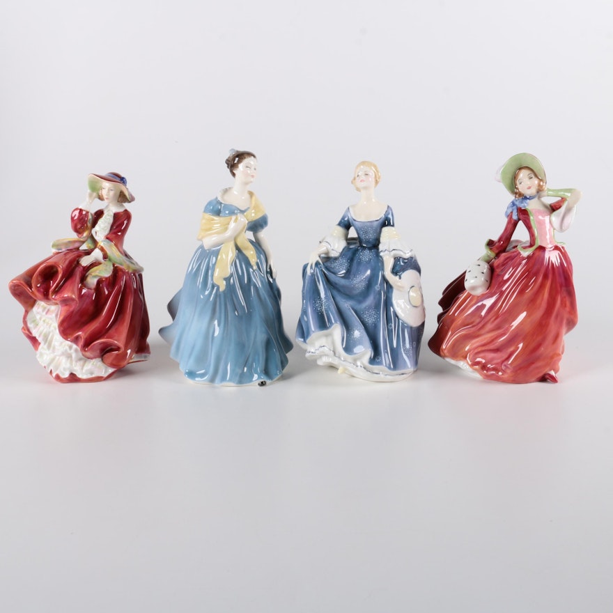 Vintage Royal Doulton Female Figurines