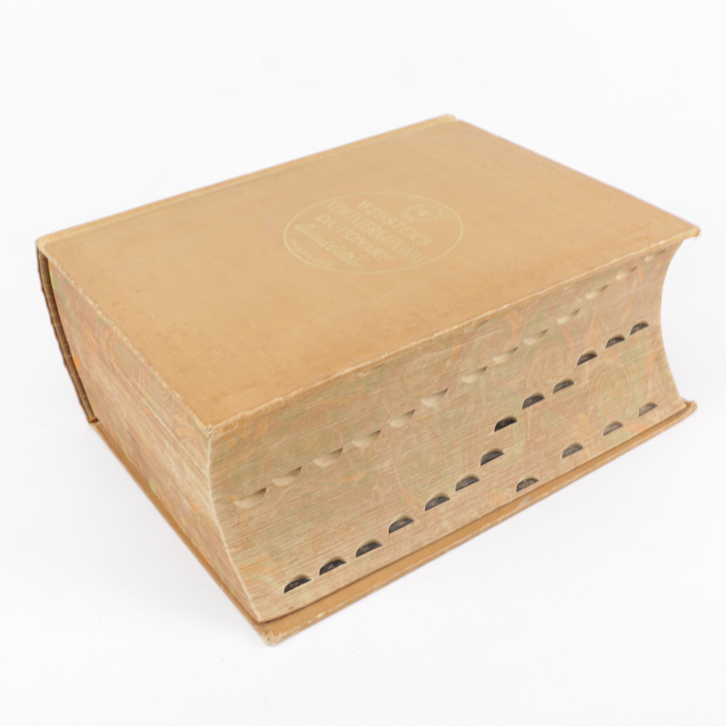 1954 "Webster's New International Dictionary"