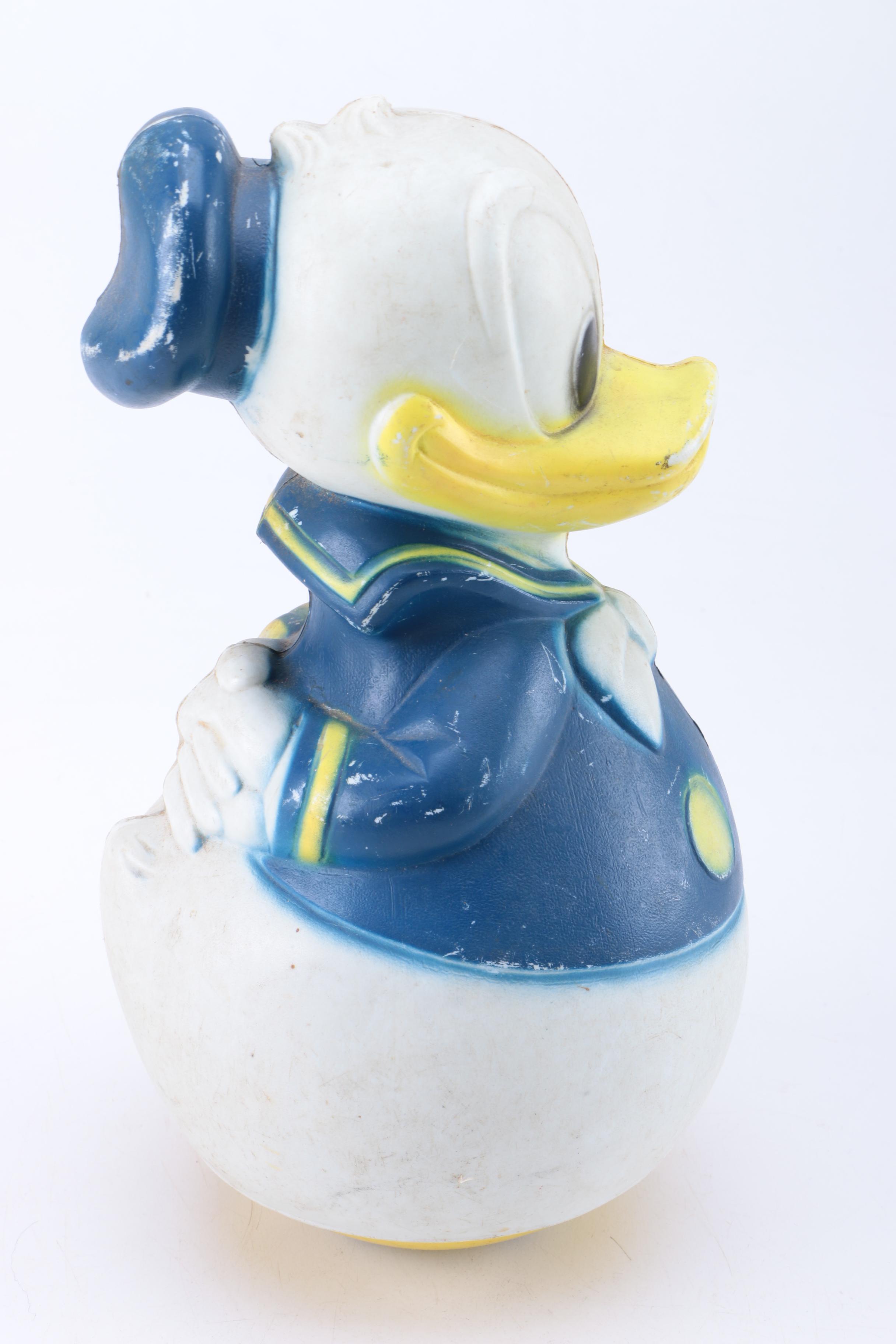 Vintage Donald Duck and Charlie Brown Toys