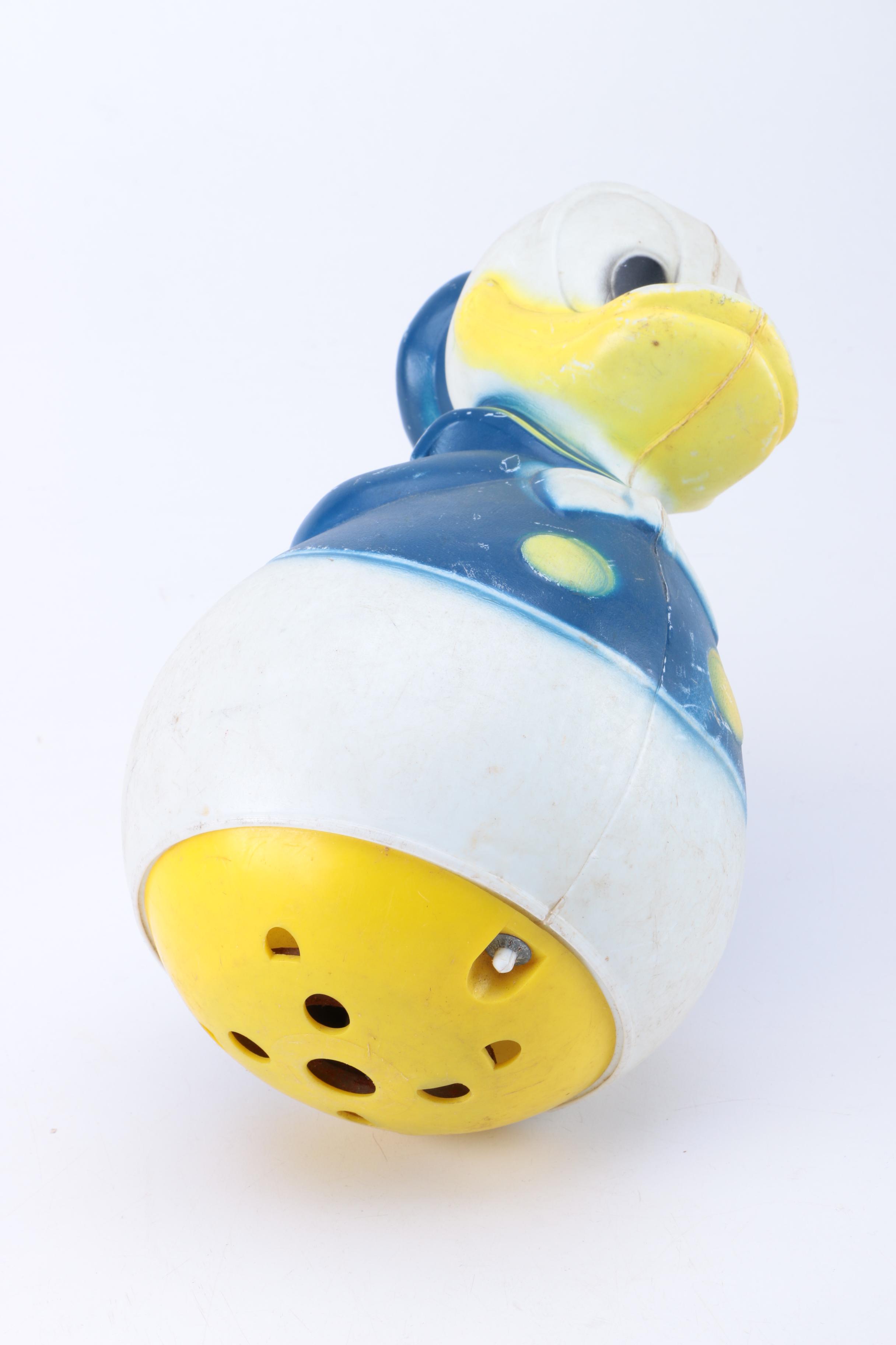 Vintage Donald Duck and Charlie Brown Toys