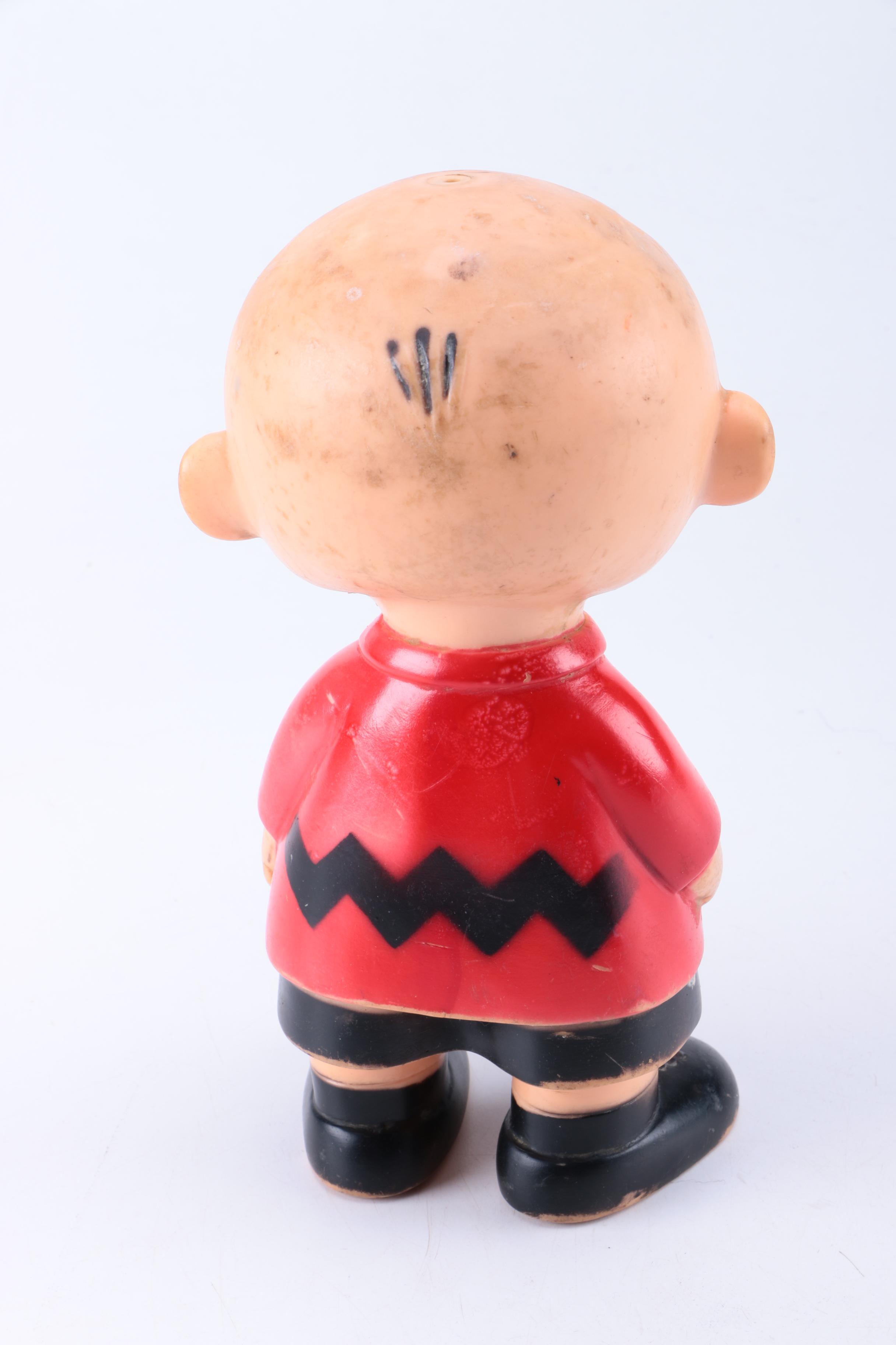 Vintage Donald Duck and Charlie Brown Toys