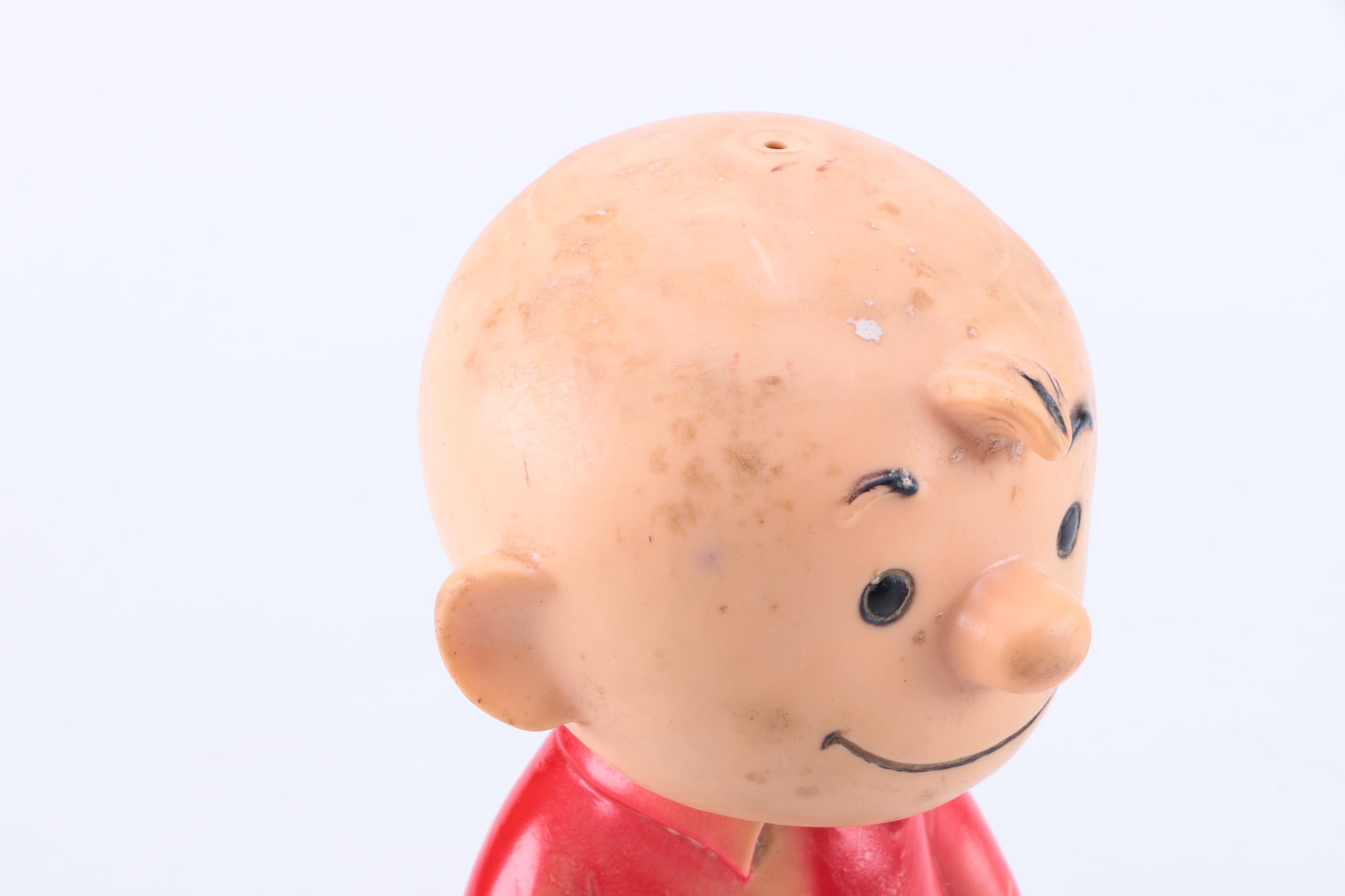 Vintage Donald Duck and Charlie Brown Toys