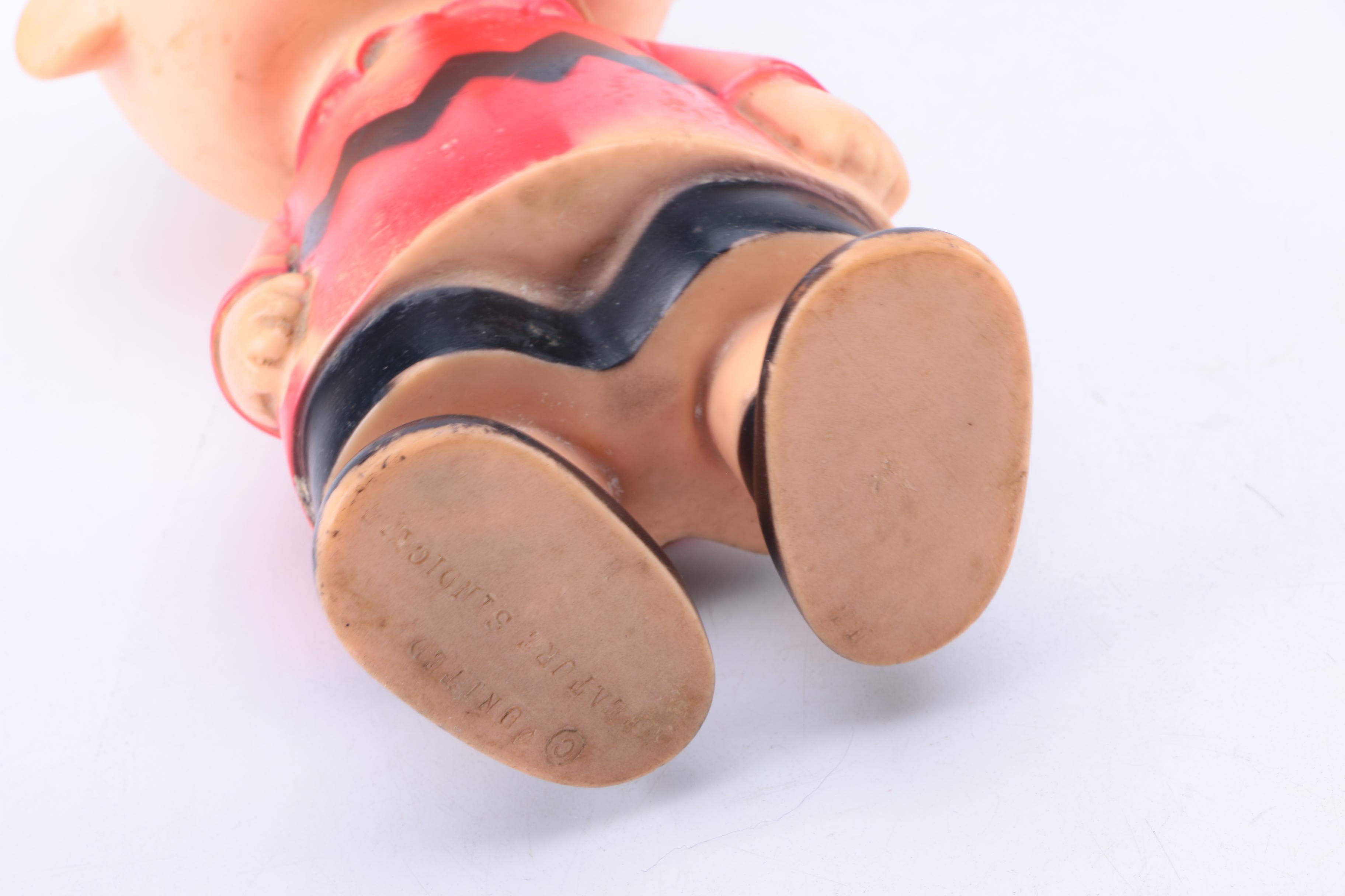 Vintage Donald Duck and Charlie Brown Toys