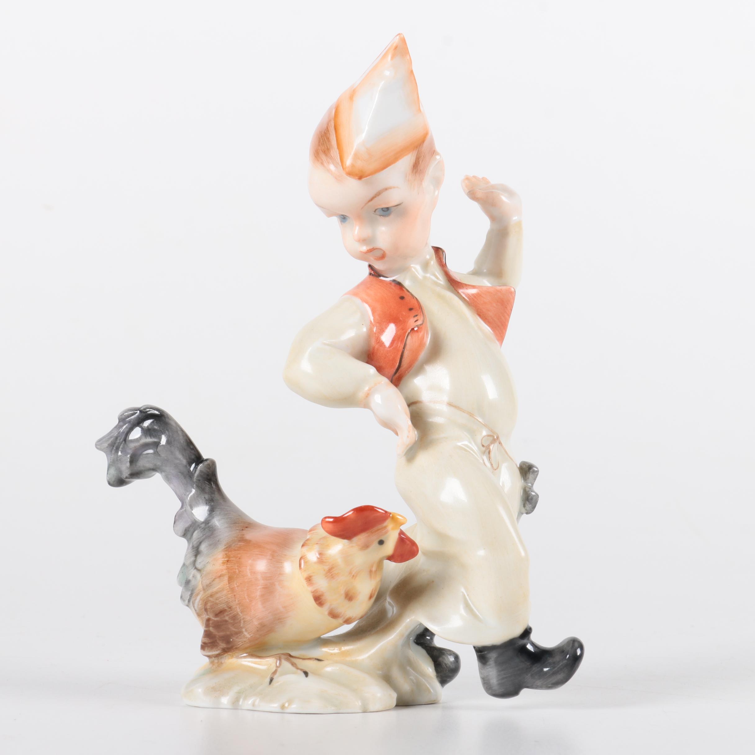 Herend Porcelain Figurine