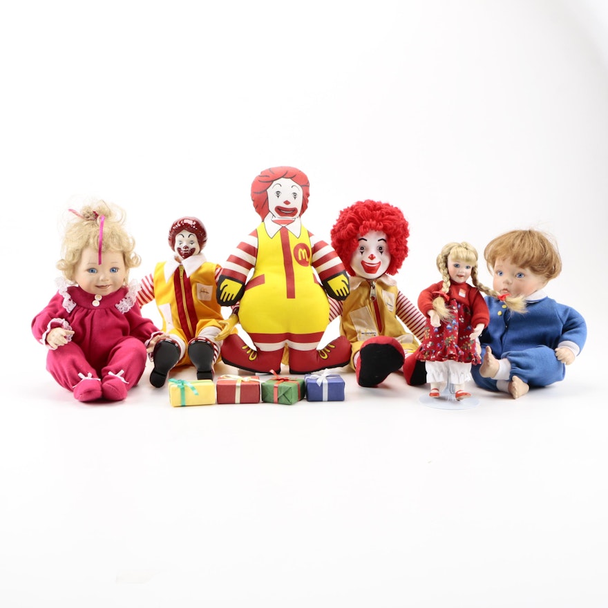 Vintage McDonald's Dolls Including Ashton Drake Doll
