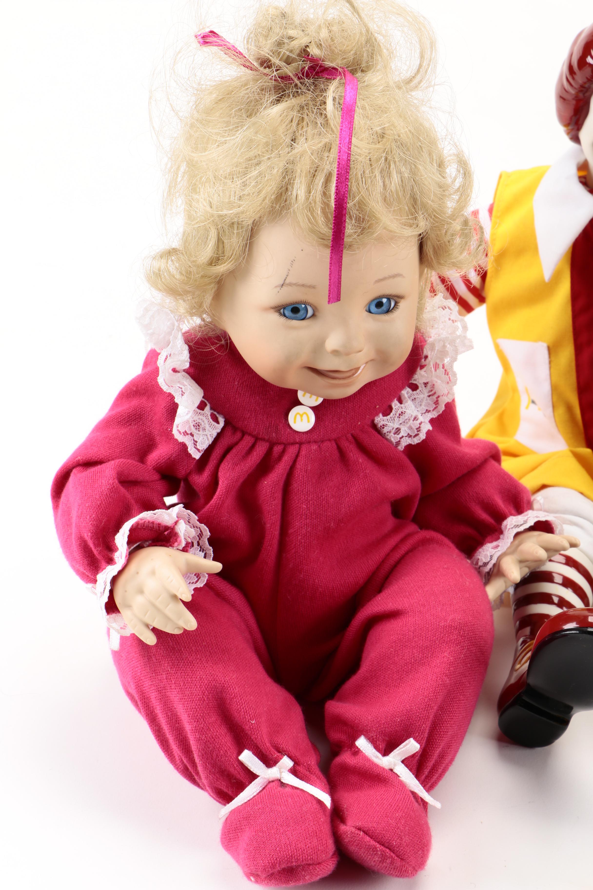 Vintage McDonald's Dolls Including Ashton Drake Doll