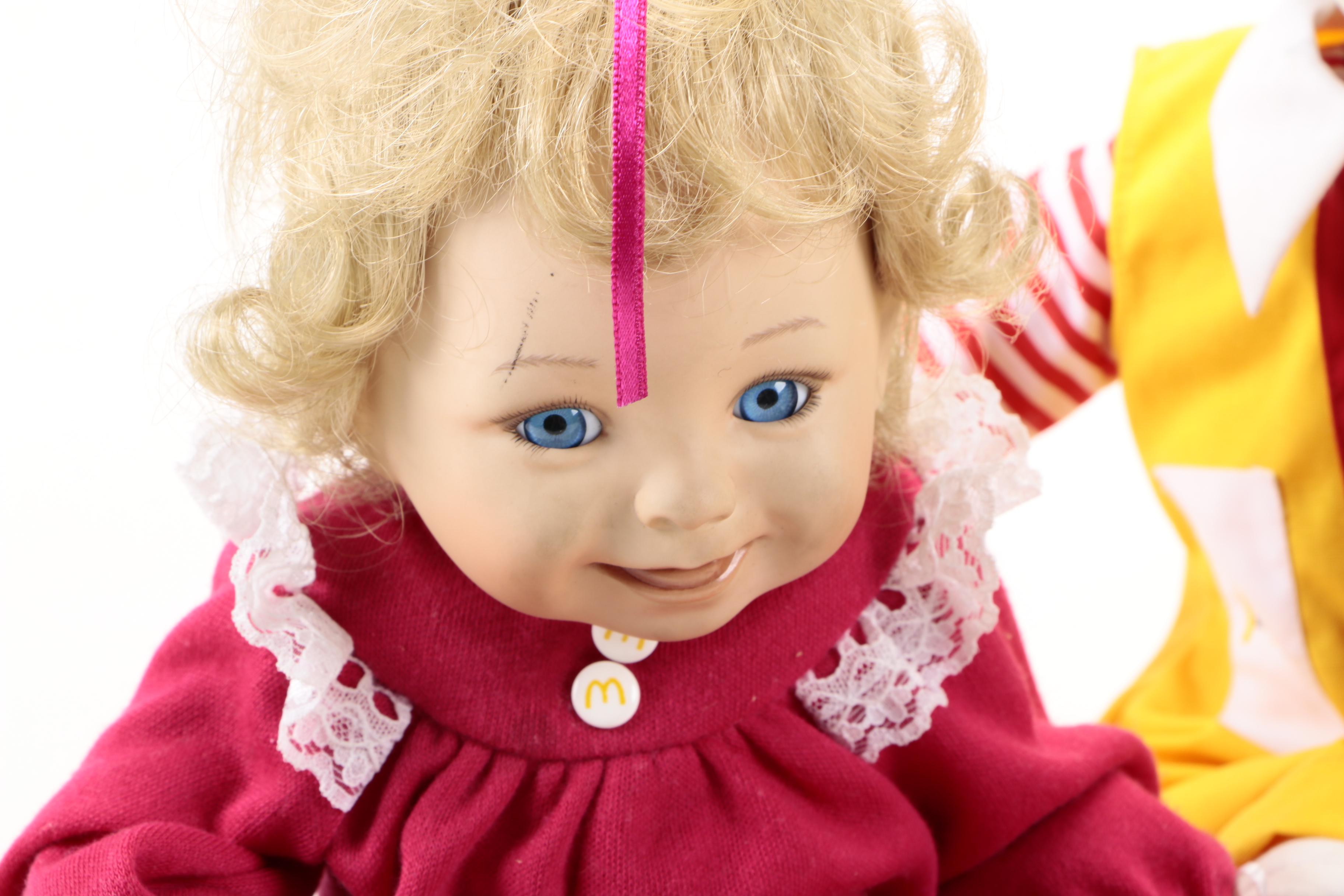 Vintage McDonald's Dolls Including Ashton Drake Doll