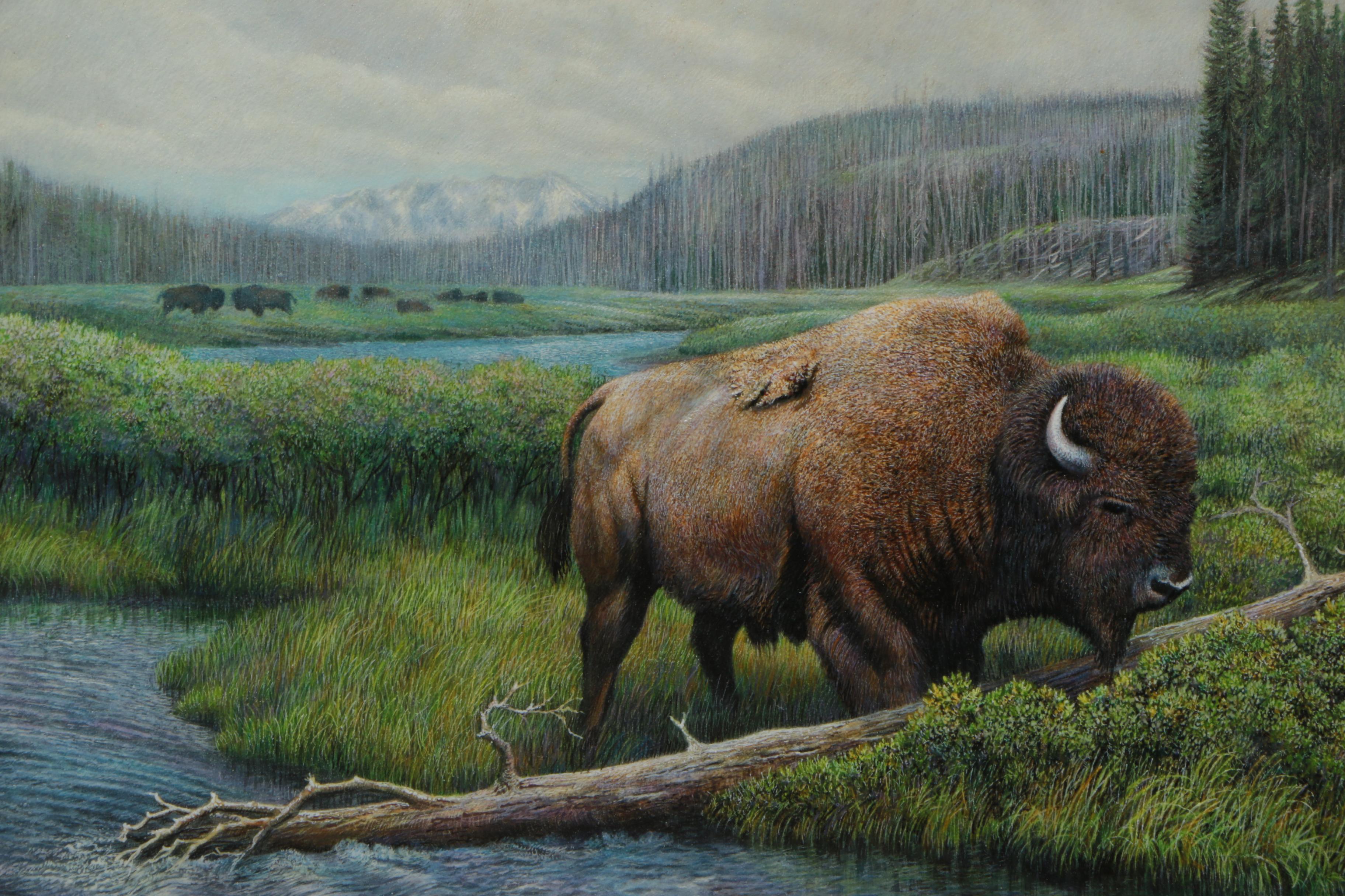 Tony Clark Oil Painting on Board "The Fallen One"