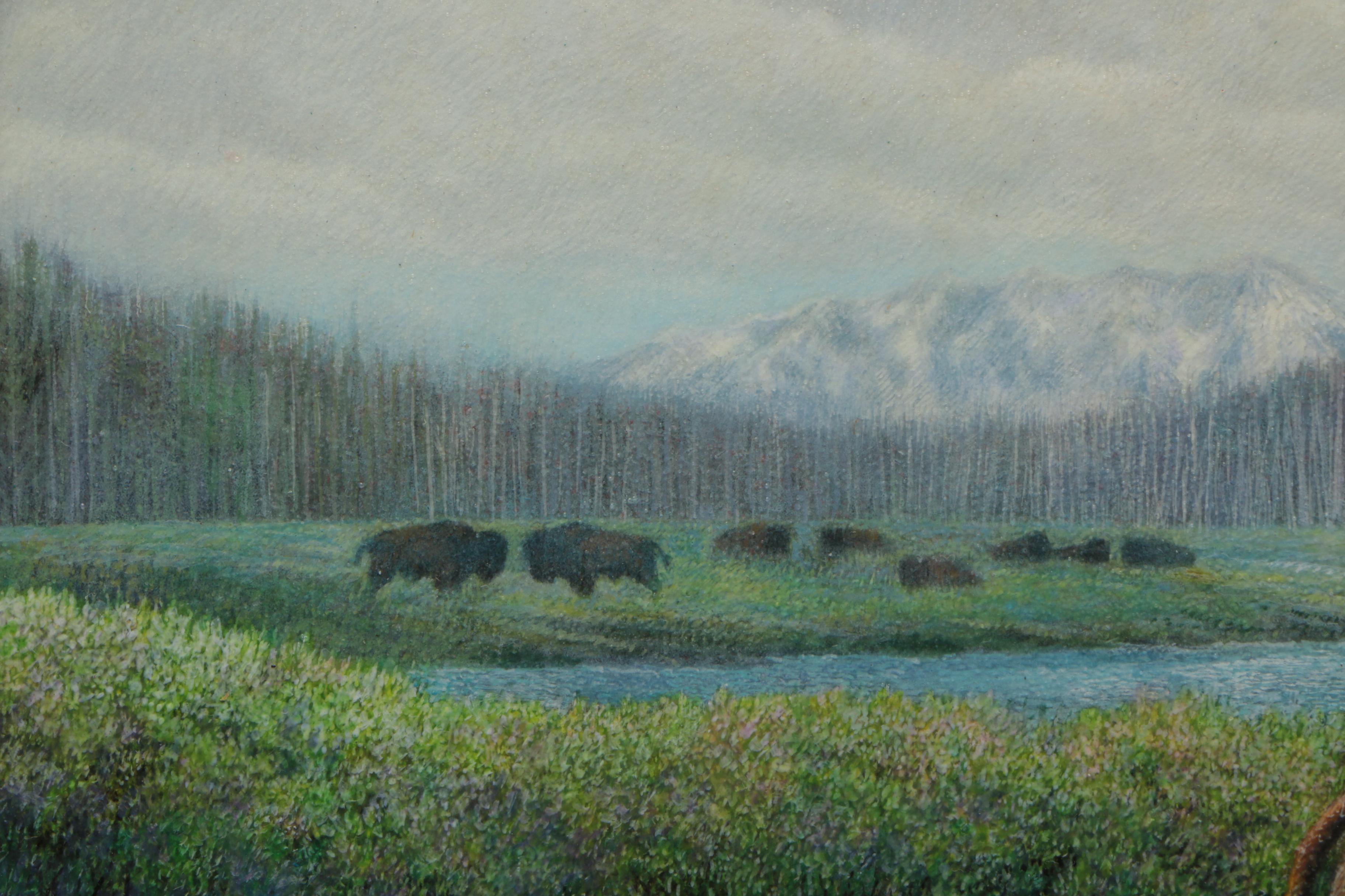 Tony Clark Oil Painting on Board "The Fallen One"