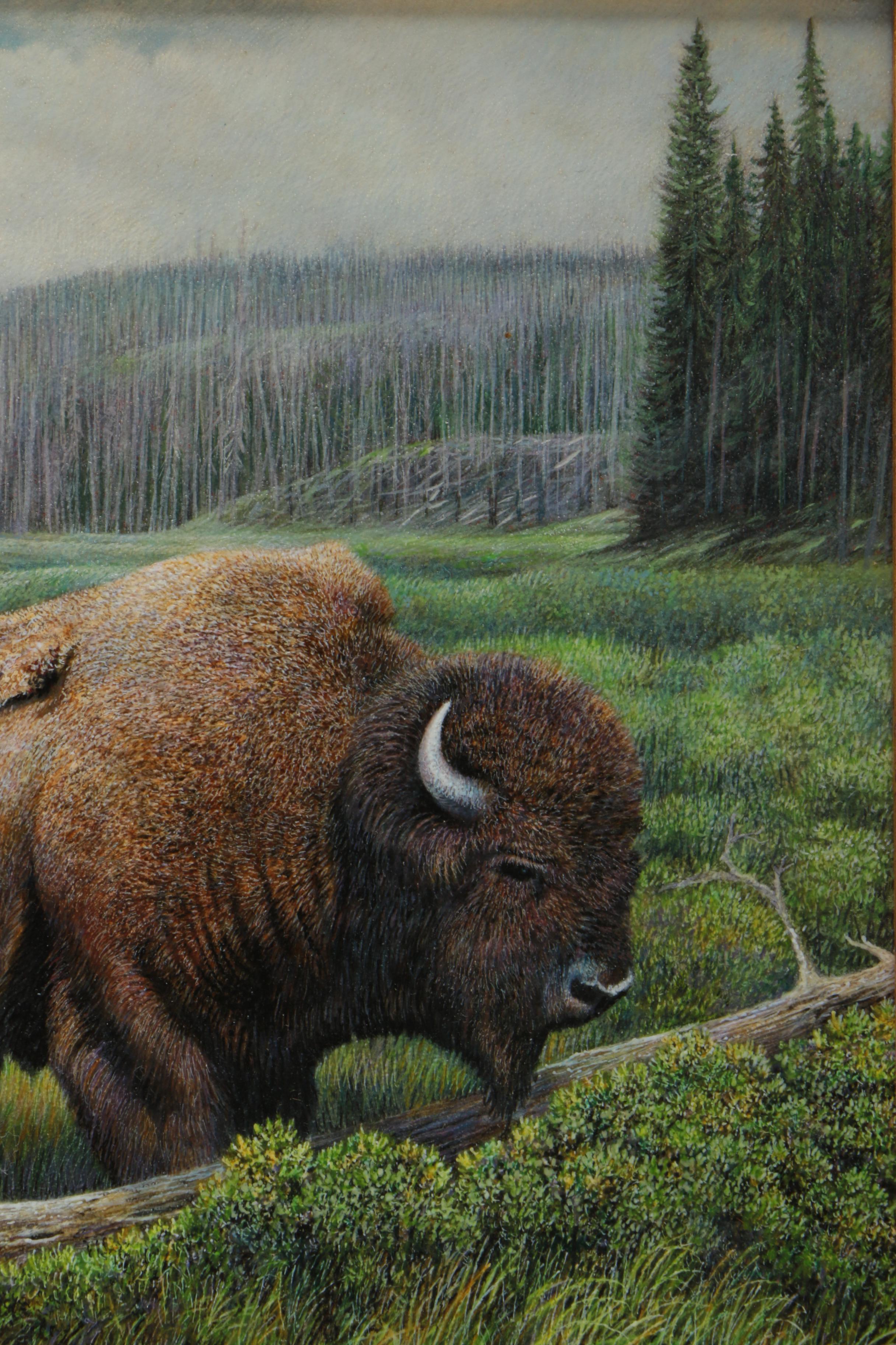 Tony Clark Oil Painting on Board "The Fallen One"