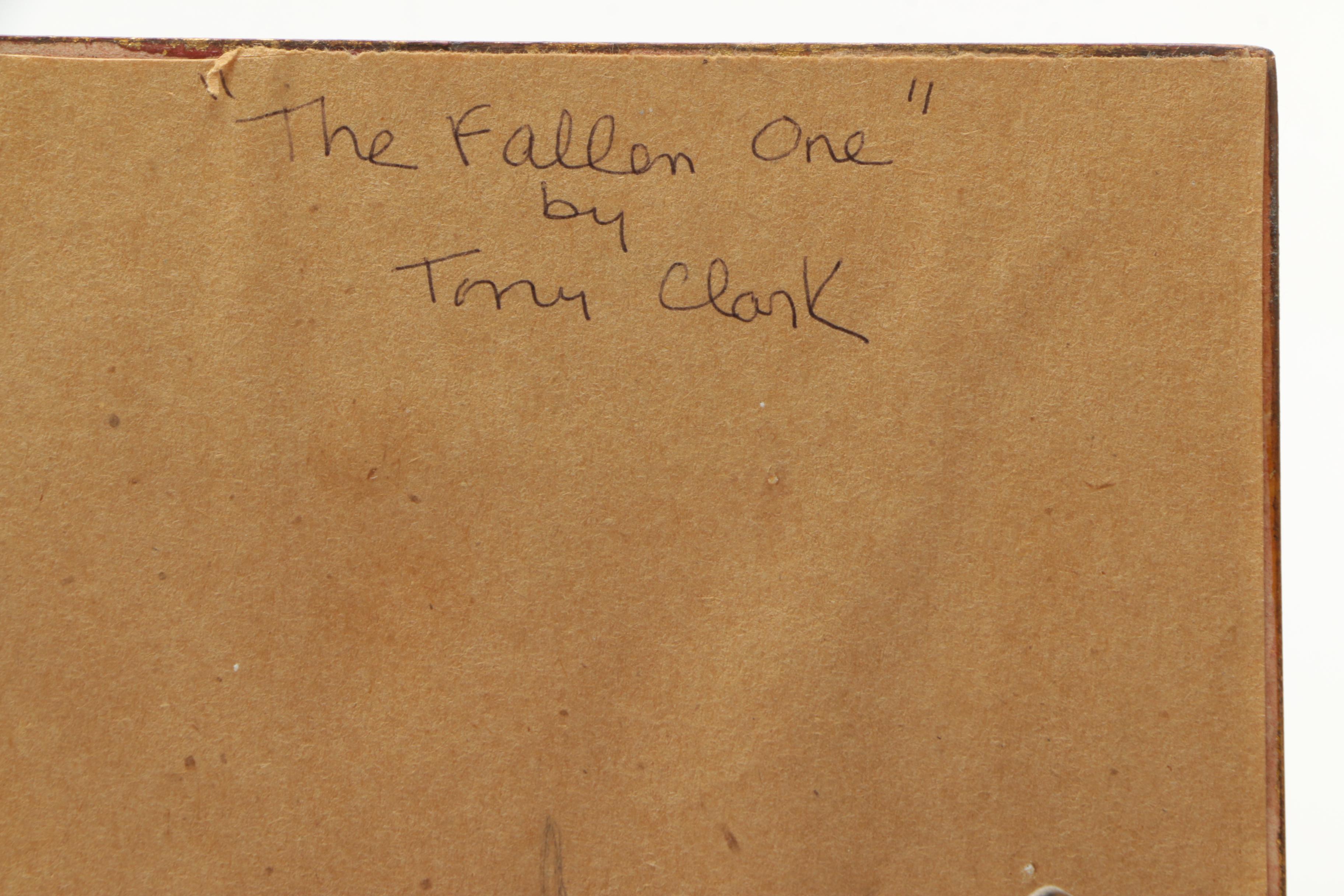 Tony Clark Oil Painting on Board "The Fallen One"