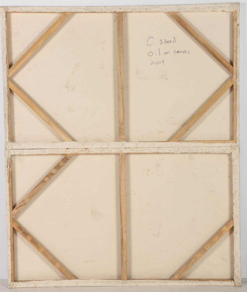 Clintel Steed Oil Painting on Canvas "Female Nude"