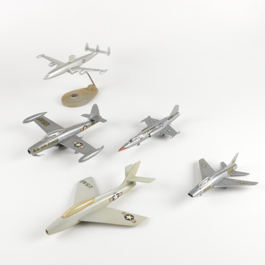 Assorted Model United States Air Force Planes