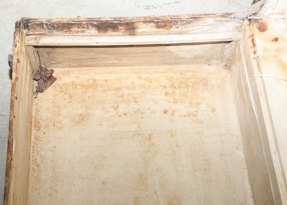 Circa 1920s Louis Vuitton Rolling Trunk