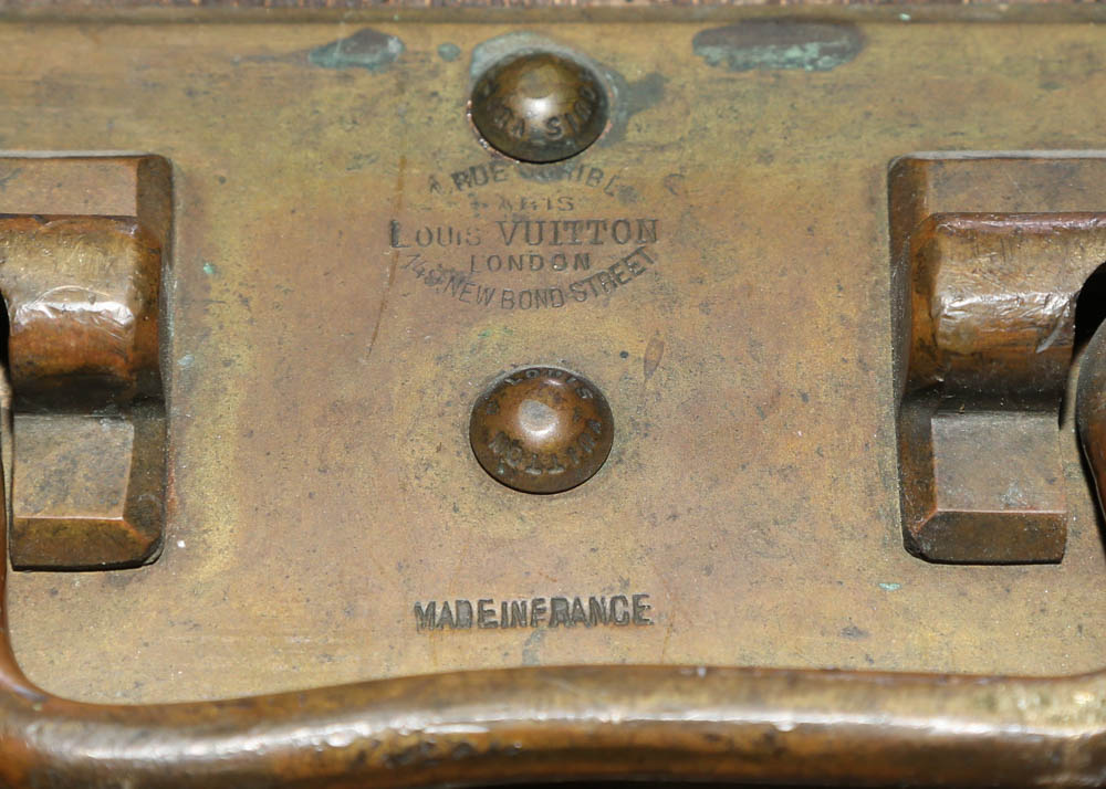 Circa 1920s Louis Vuitton Rolling Trunk