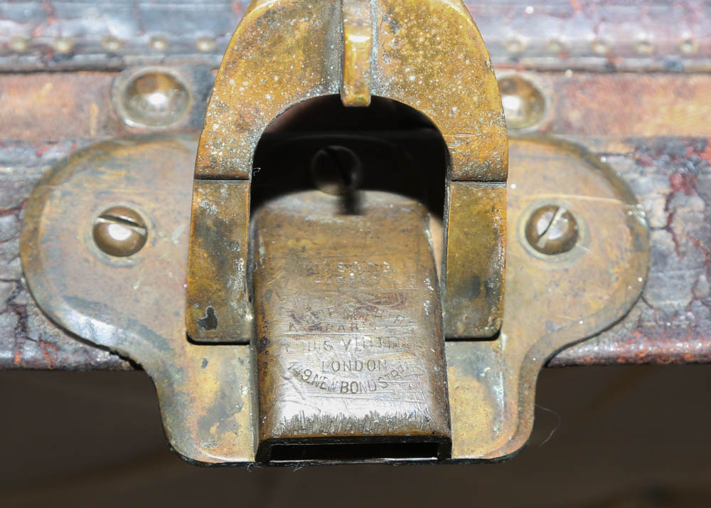 Circa 1920s Louis Vuitton Rolling Trunk