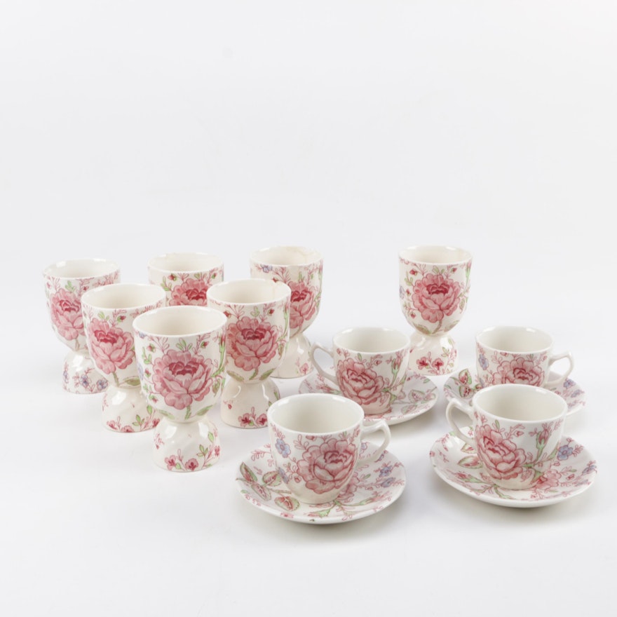 Johnson Brothers "Rose Chintz" China Collection