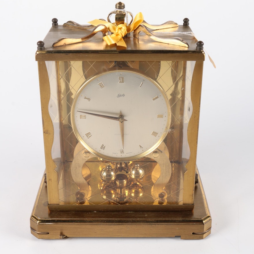 Schatz 1000 Day Brass Mantle Clock