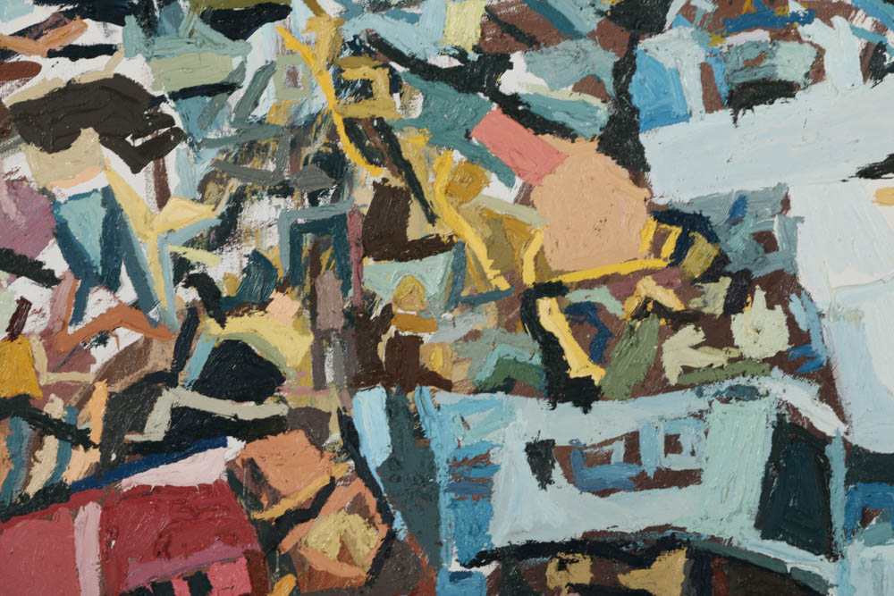 Clintel Steed Oil Painting on Canvas "Japan #3"