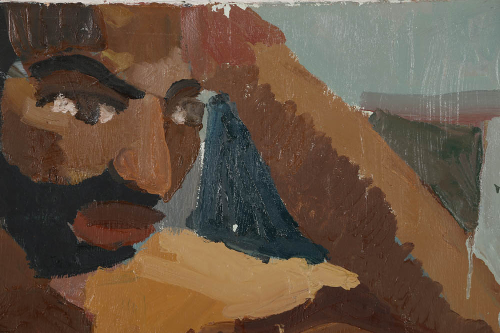 Clintel Steed Oil Painting on Canvas "Figure Study"