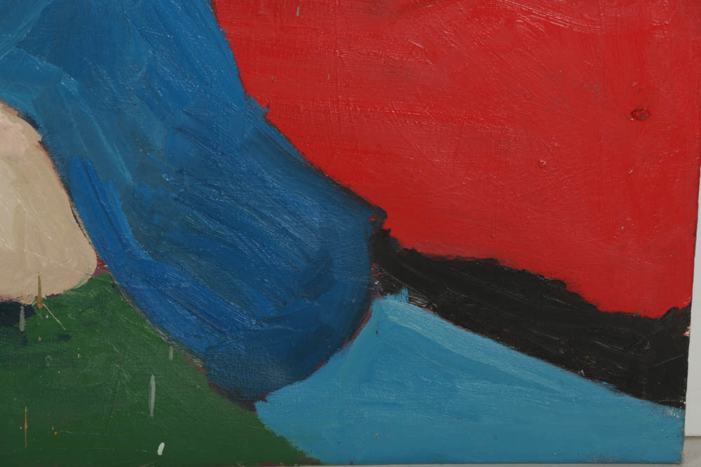 Clintel Steed Oil Painting on Canvas "Figure Study"