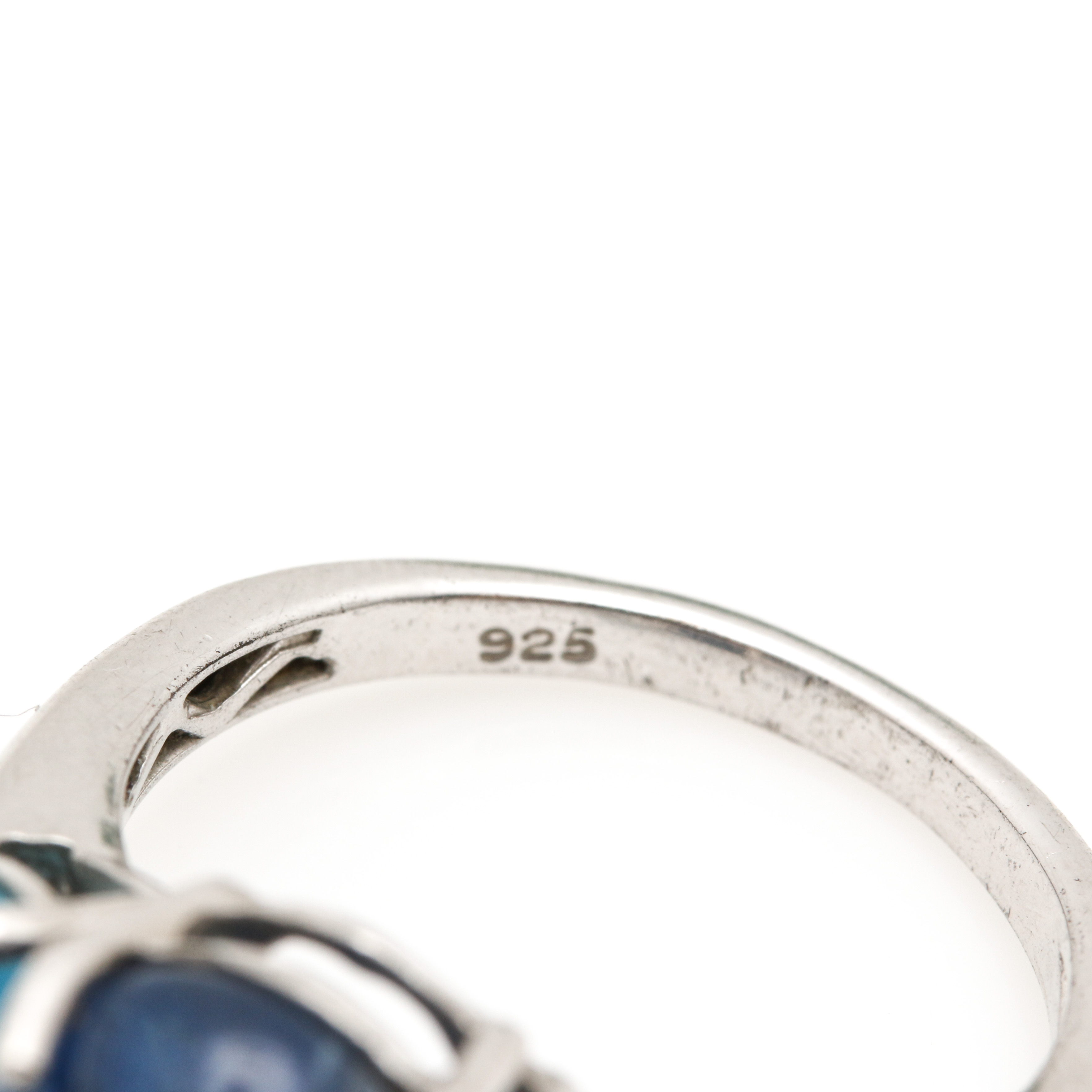 Sterling Silver Jewelry Assortment Including Morganite and Tanzanite