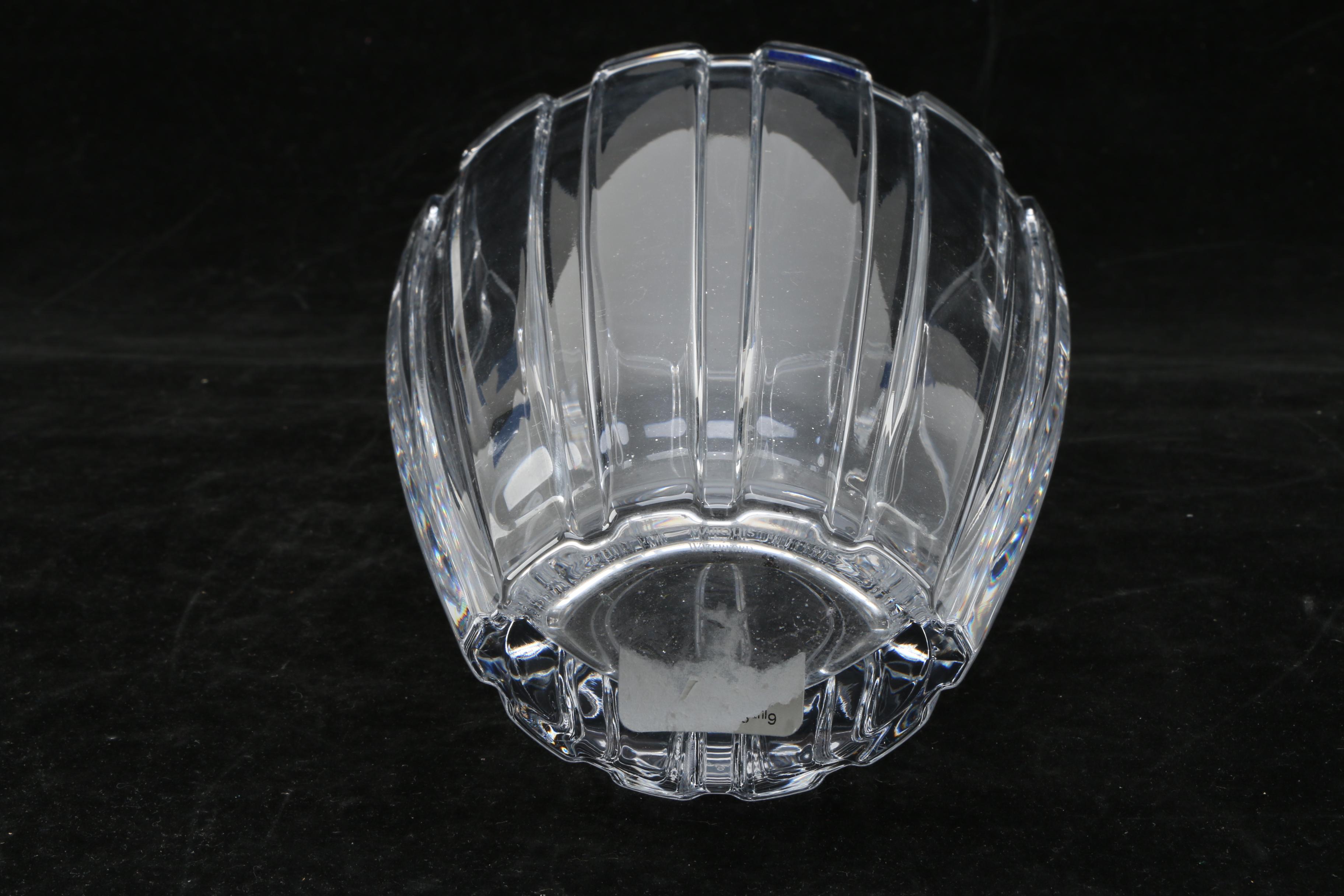 Waterford Marquis Lead Crystal Vase and Poesy Vase