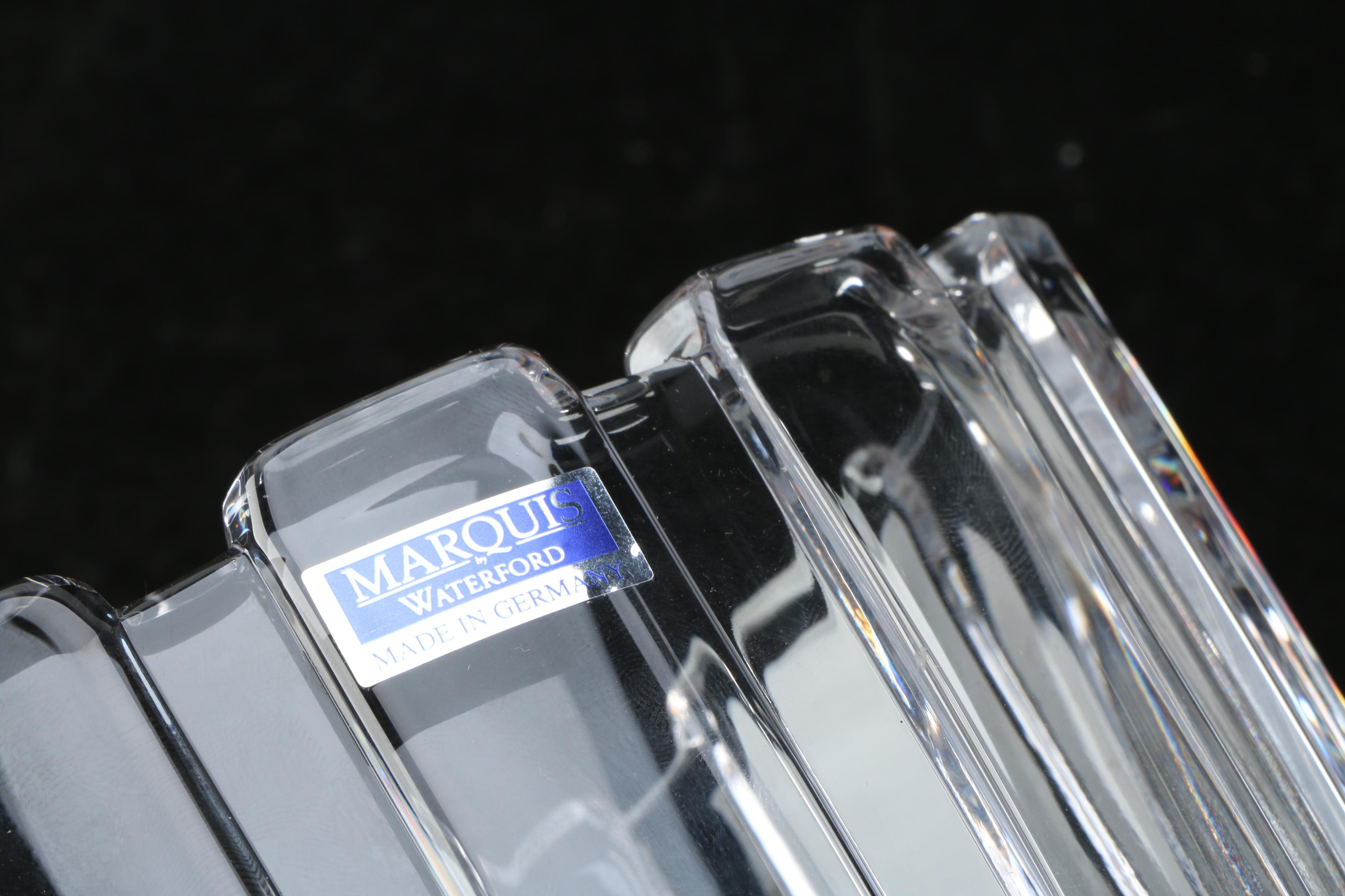 Waterford Marquis Lead Crystal Vase and Poesy Vase