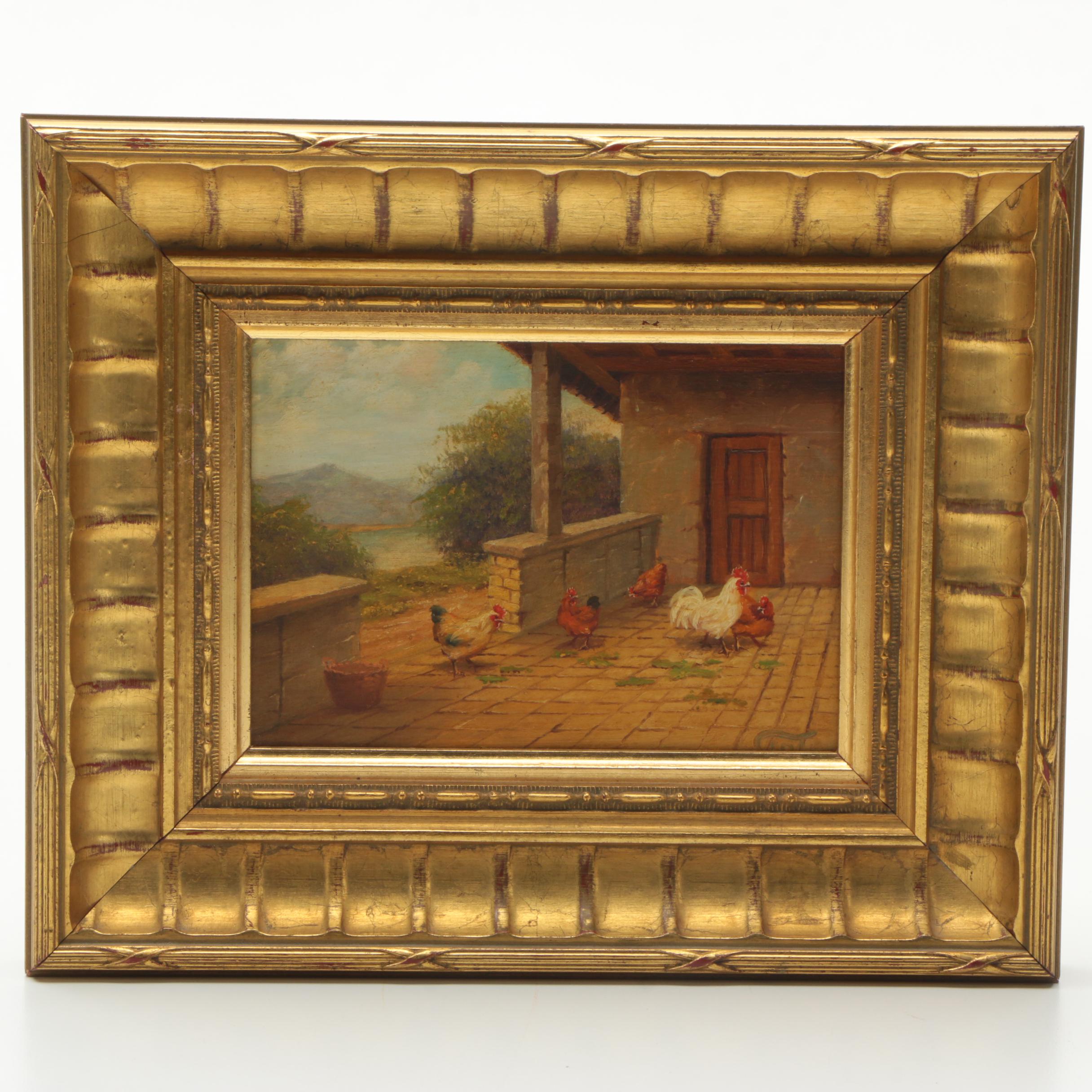 Collection of Oil Paintings on Board